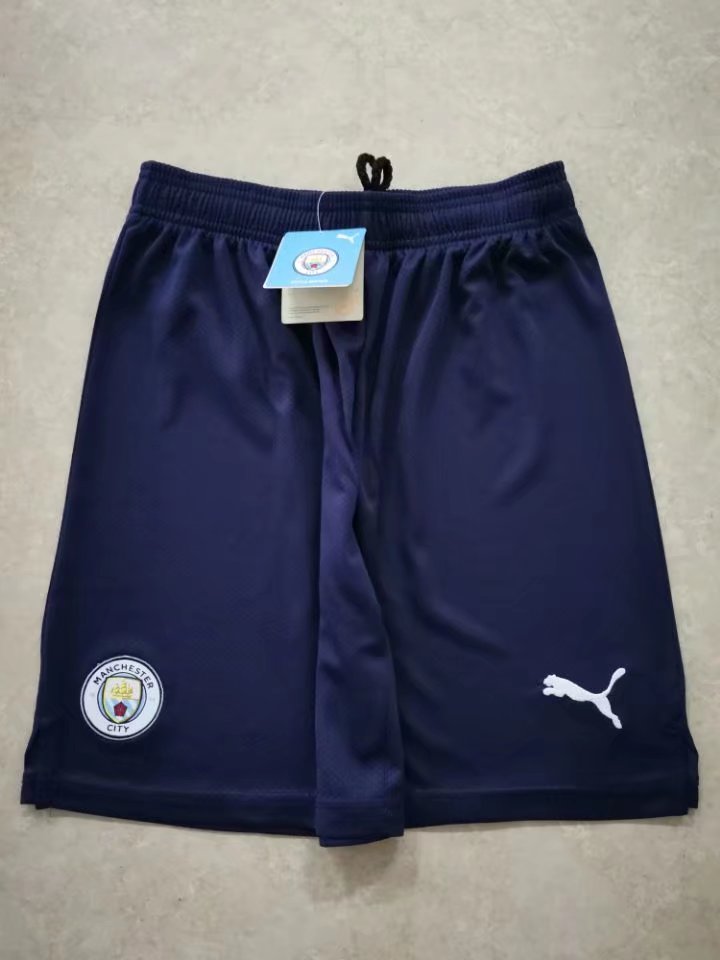 2021/22 Manchester City 2nd Away Black Thailand Soccer Shorts-315