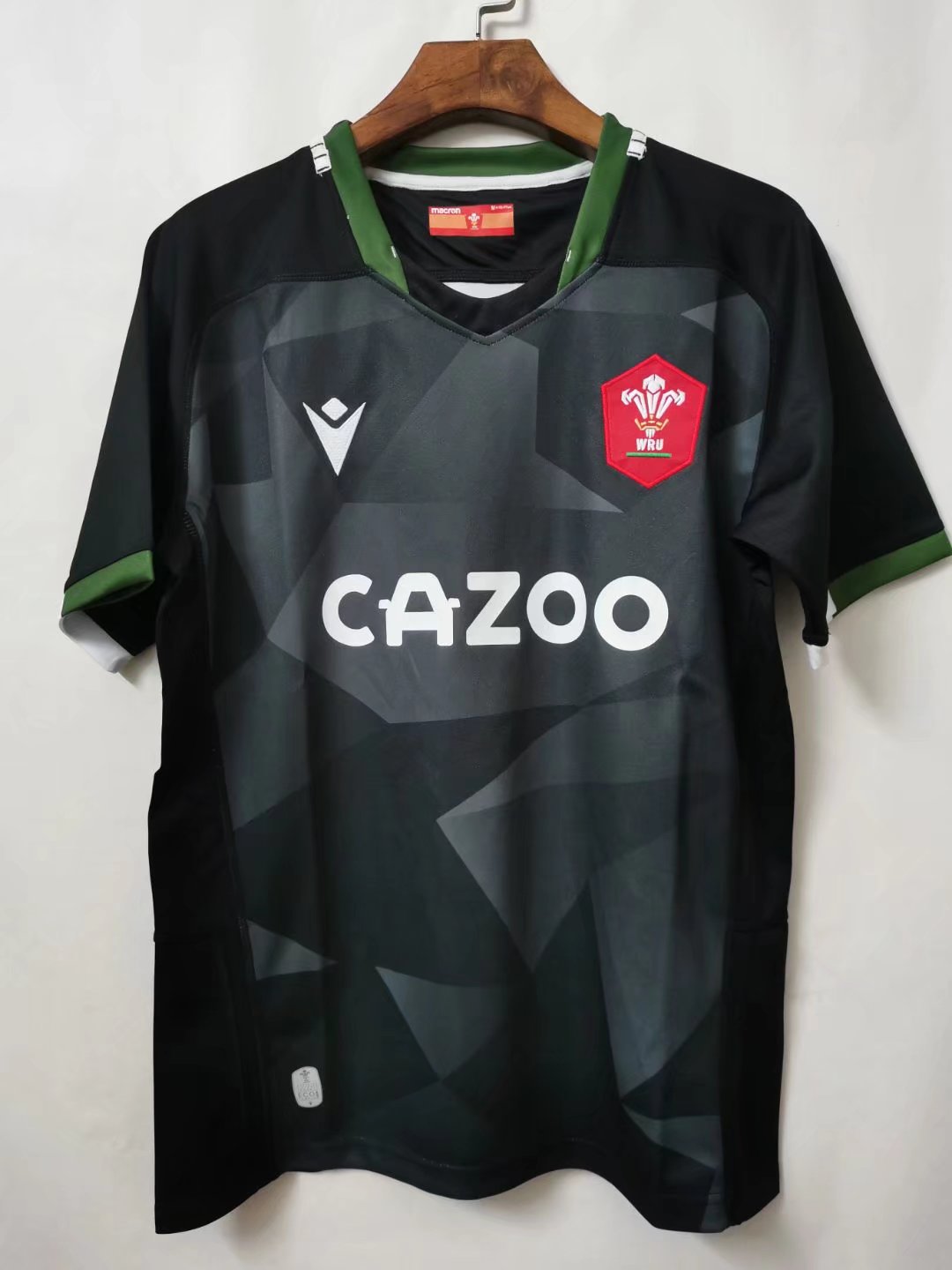 2021/22 Wales Home Black Thailand Rugby Shirts-805