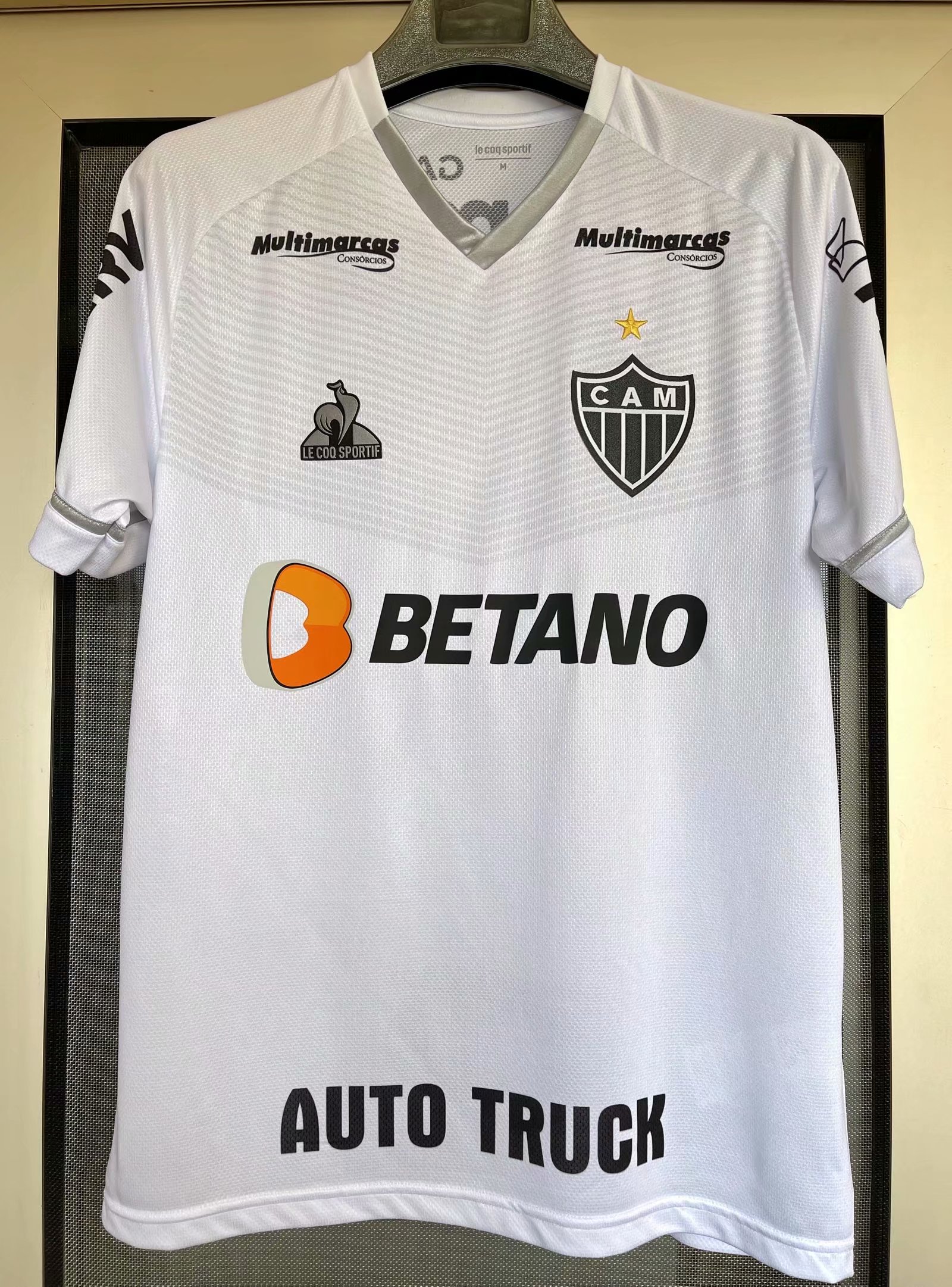 Atlético Mineiro Away White Thailand Soccer Jersey AAA-408