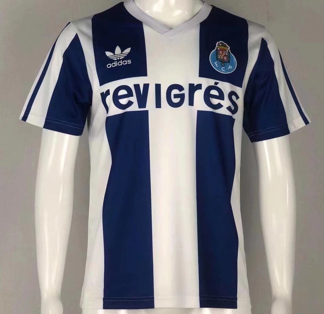 90-93 Retro Version Porto Blue & WhiteThailand Soccer Jersey AAA-503