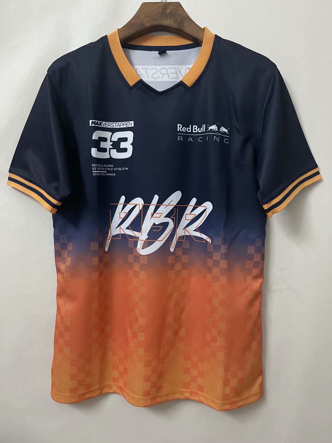 2021-2022 Blue & Orange Racing Shirts-805