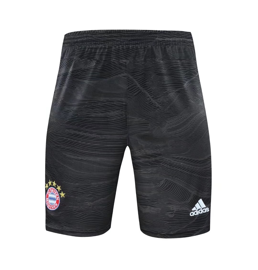 2021/22 Bayern München Goalkeeper Black & Gray Thailand Soccer Shorts-418