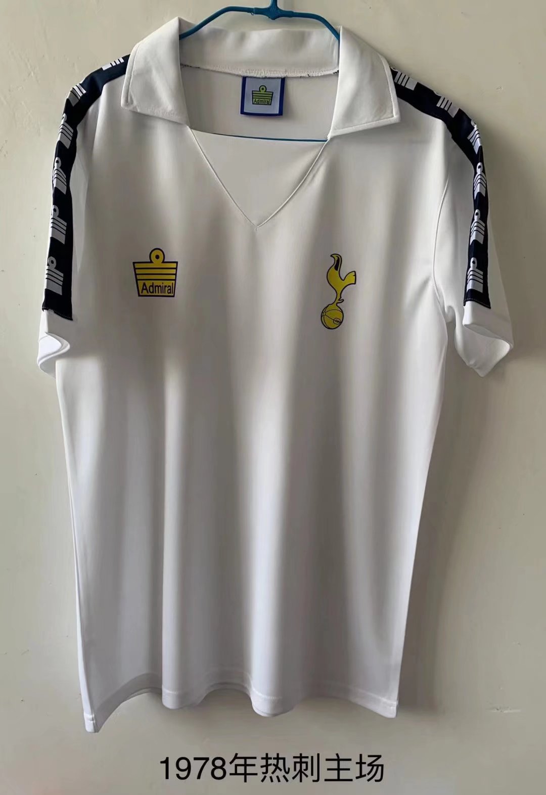 1987 Retro Version Tottenham Hotspur Home White Thailand Soccer Jersey AAA-709