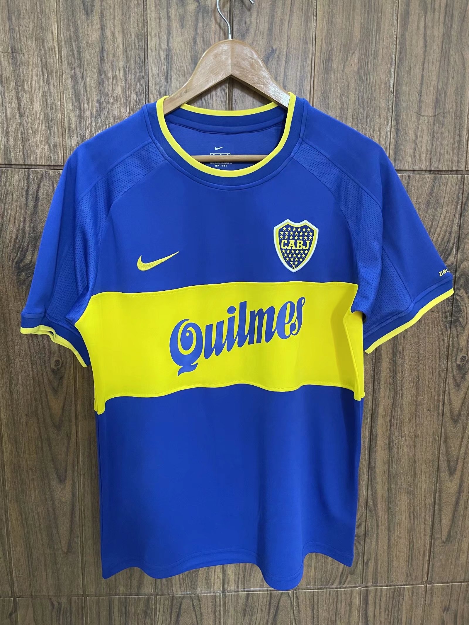 99 Retro Version Boca Juniors Blue Thailand Soccer Jersey AAA-601