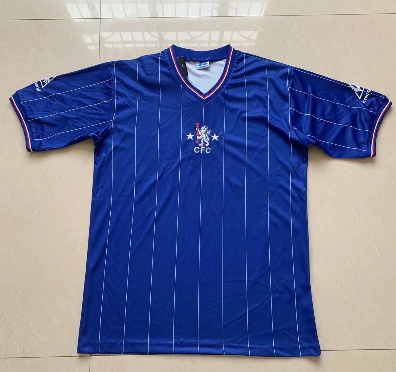 81-83 Retro Version Chelsea Home Blue Thailand Soccer Jersey AAA-1040
