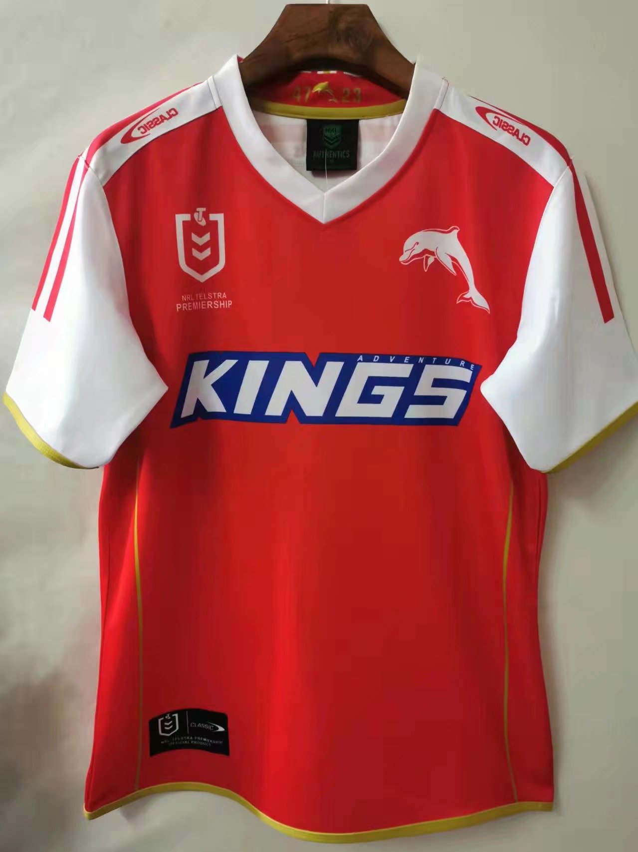 2021 Dolphins Red Thailand Rugby Shirts-805