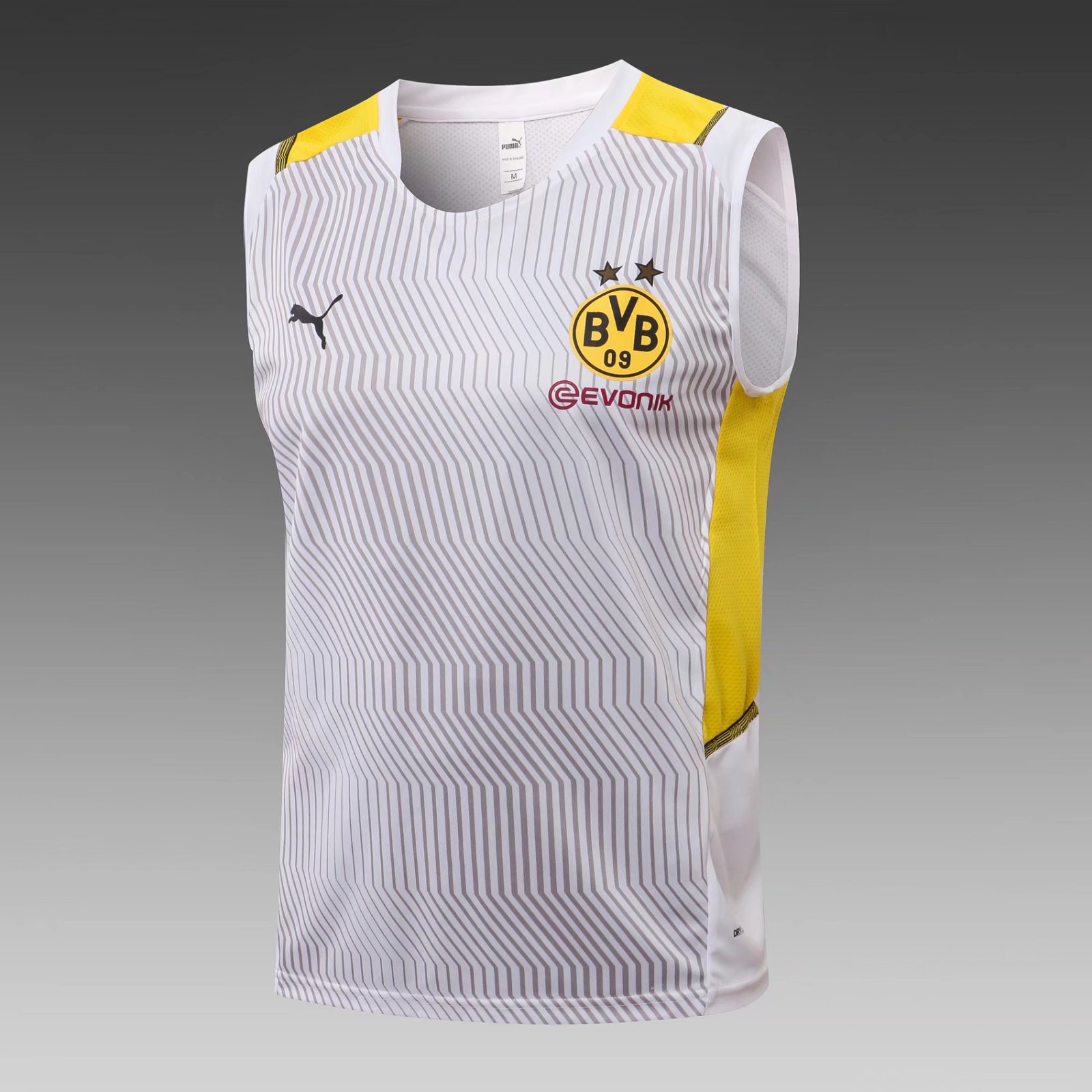 2021/2022 Borussia Dortmund White Thailand Tracksuit Vest-815