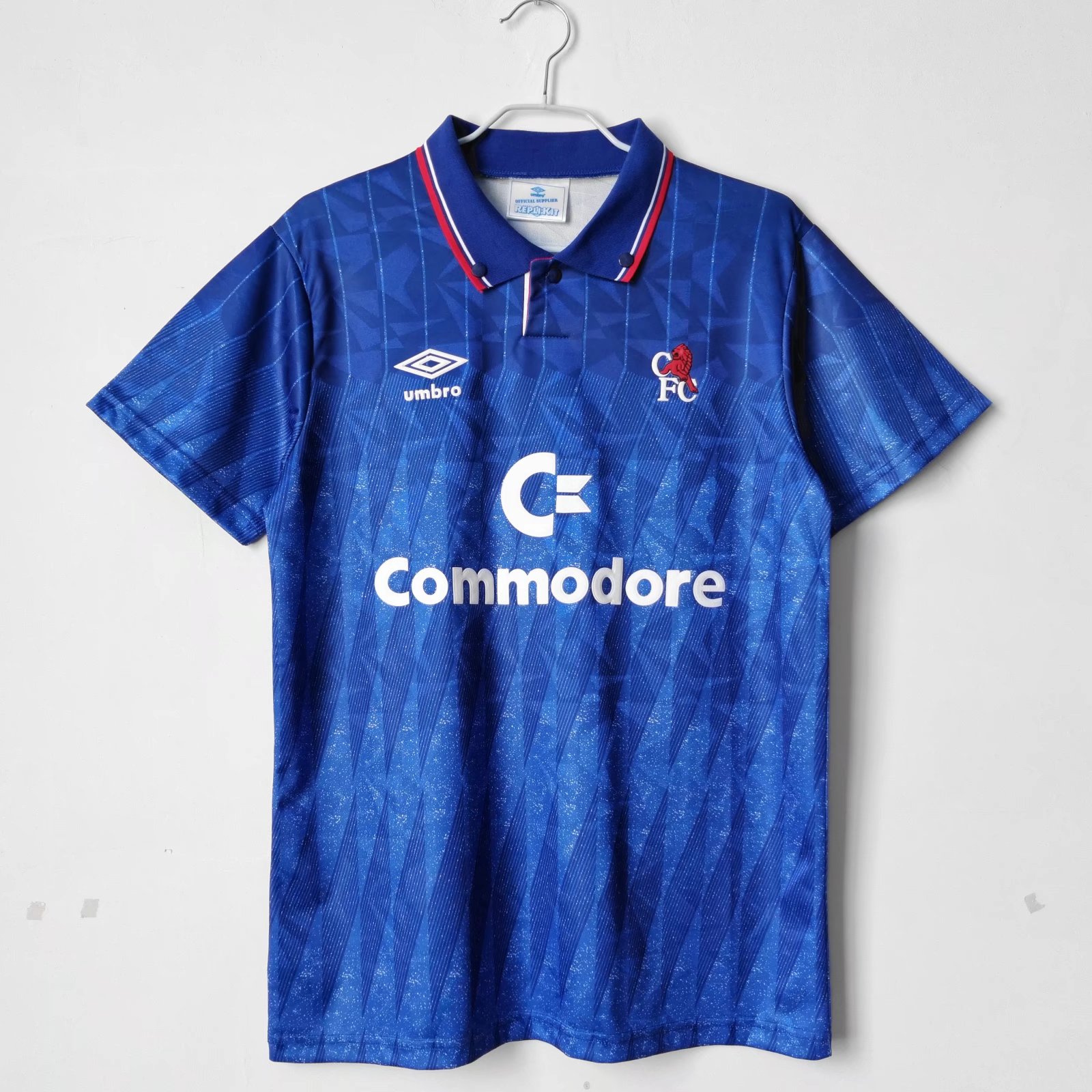 1989-91 Retro Version Chelsea Home Blue Thailand Soccer Jersey AAA-710/709