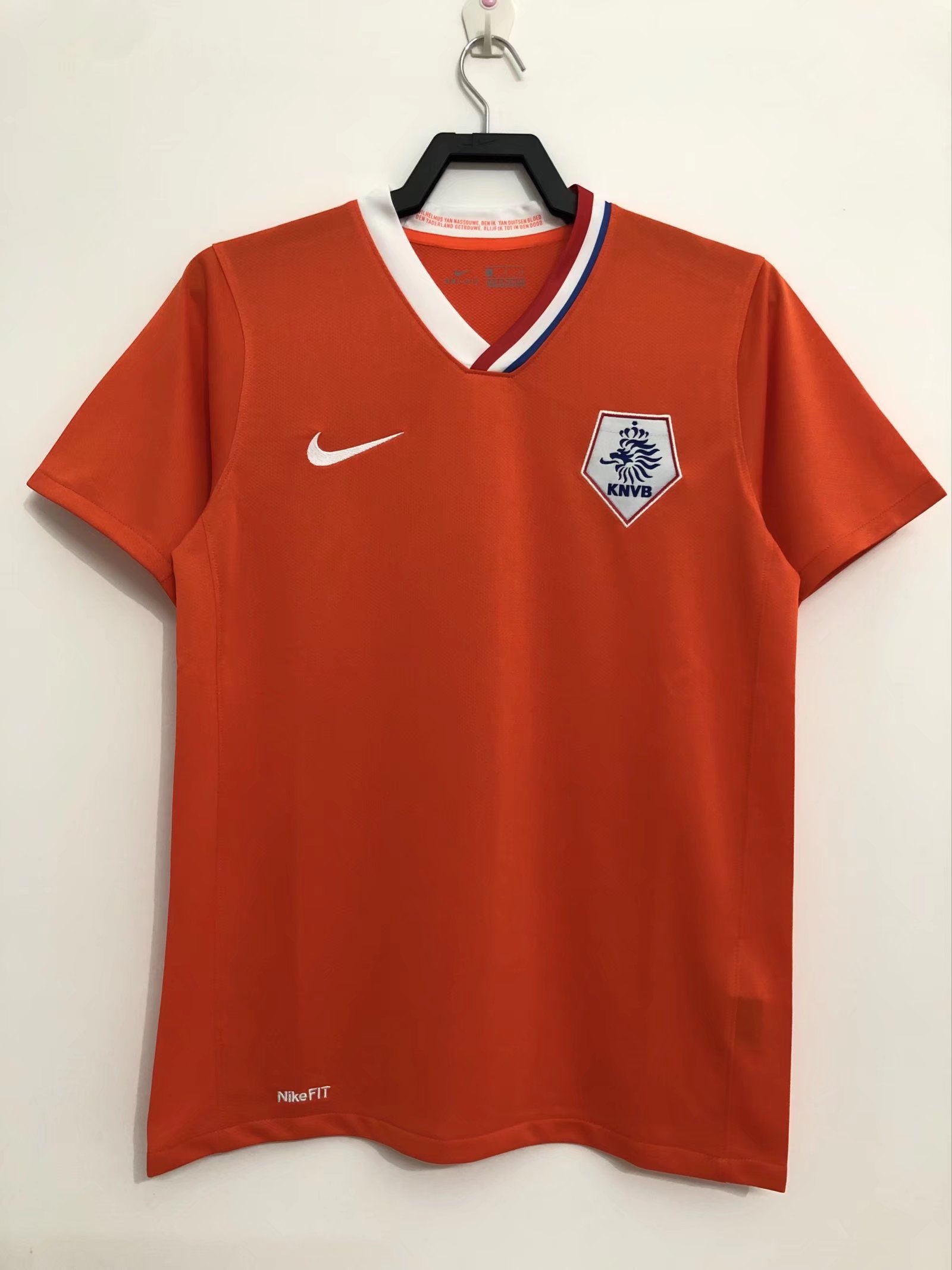 2008 Retro Version Netherlands Home Orange Thailand Soccer Jersey AAA-811