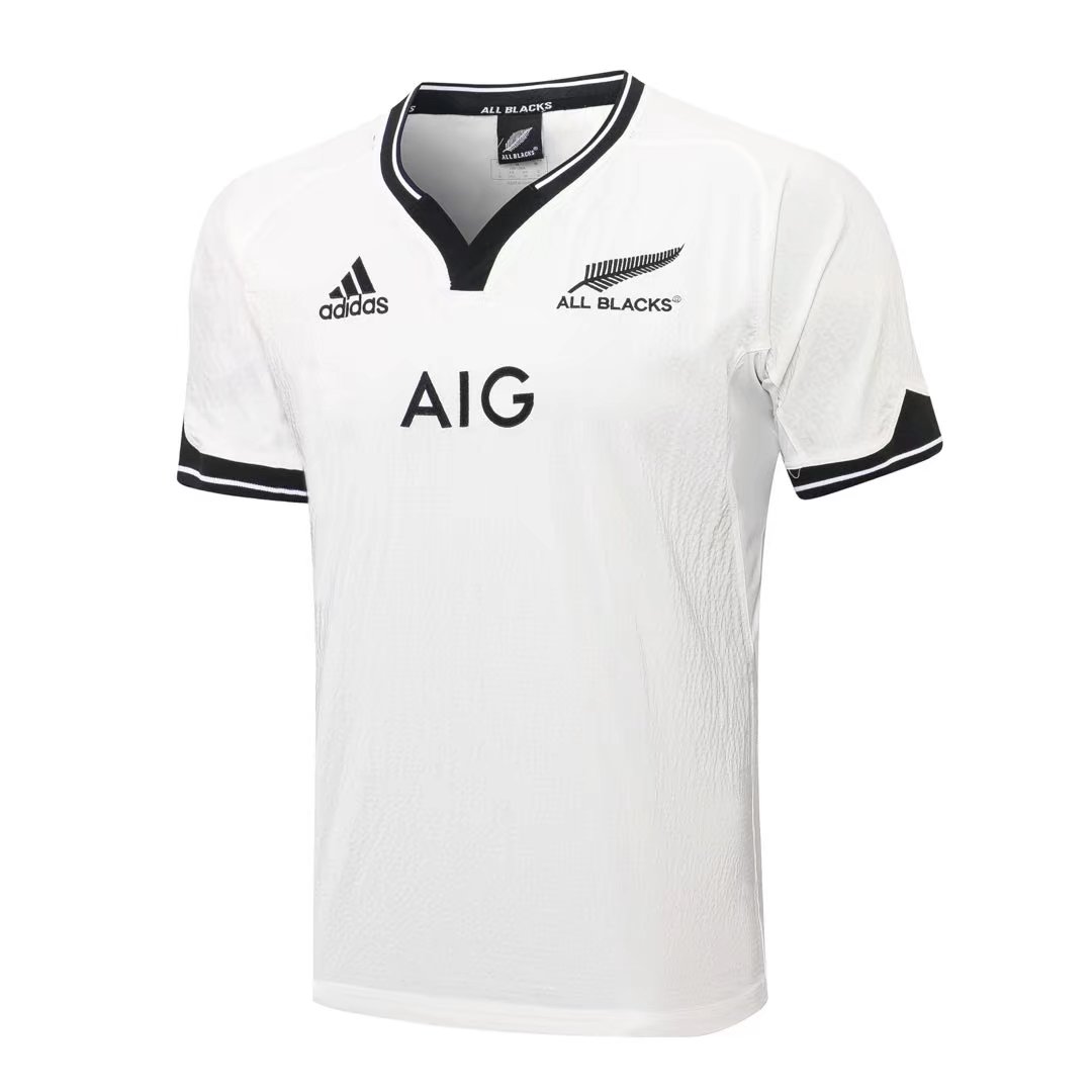 2021-2022 All Black Away White Thailand Rugby Shirts-805