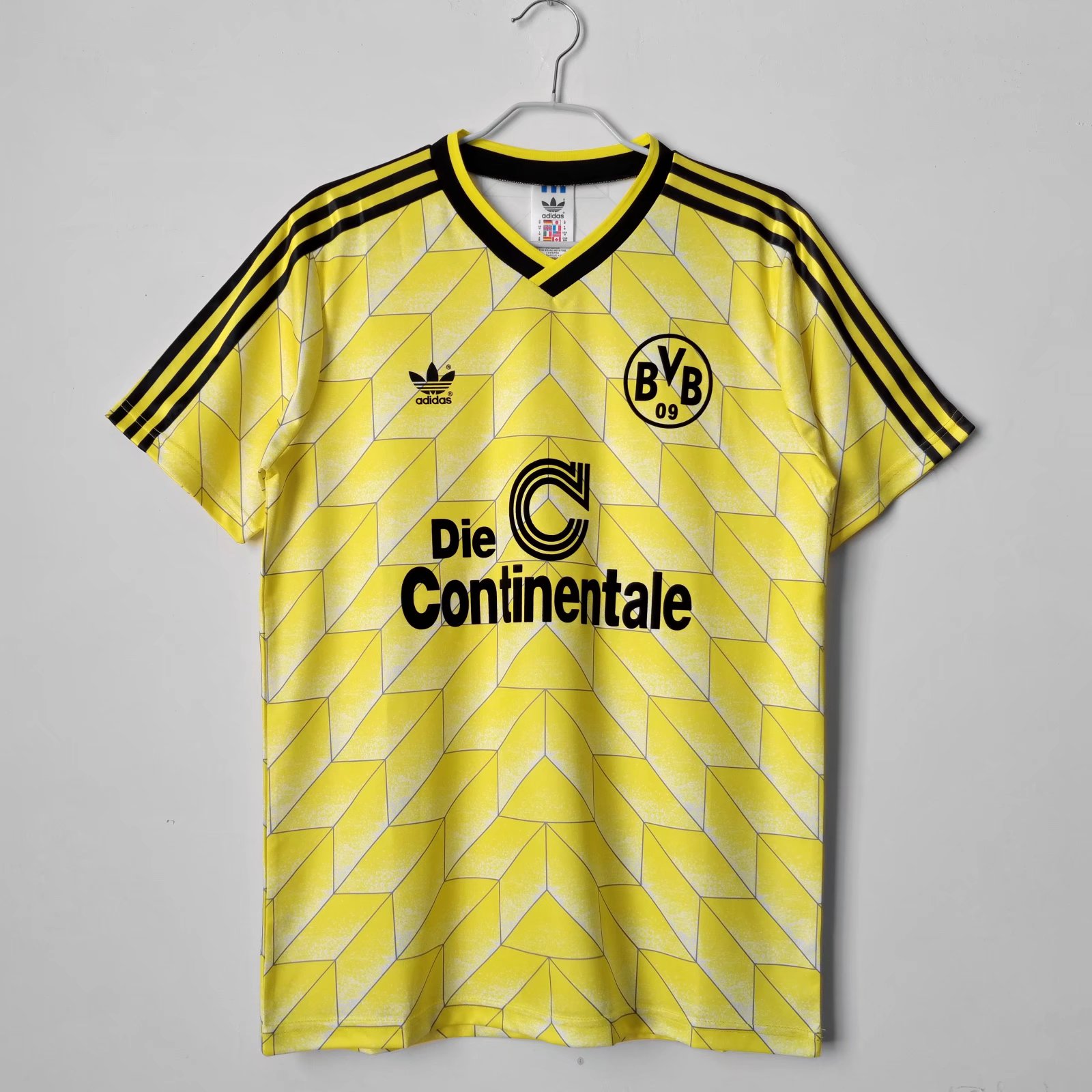 1988 Retro Version Borussia Dortmund Home Yellow Thailand Soccer Jersey AAA-710/811