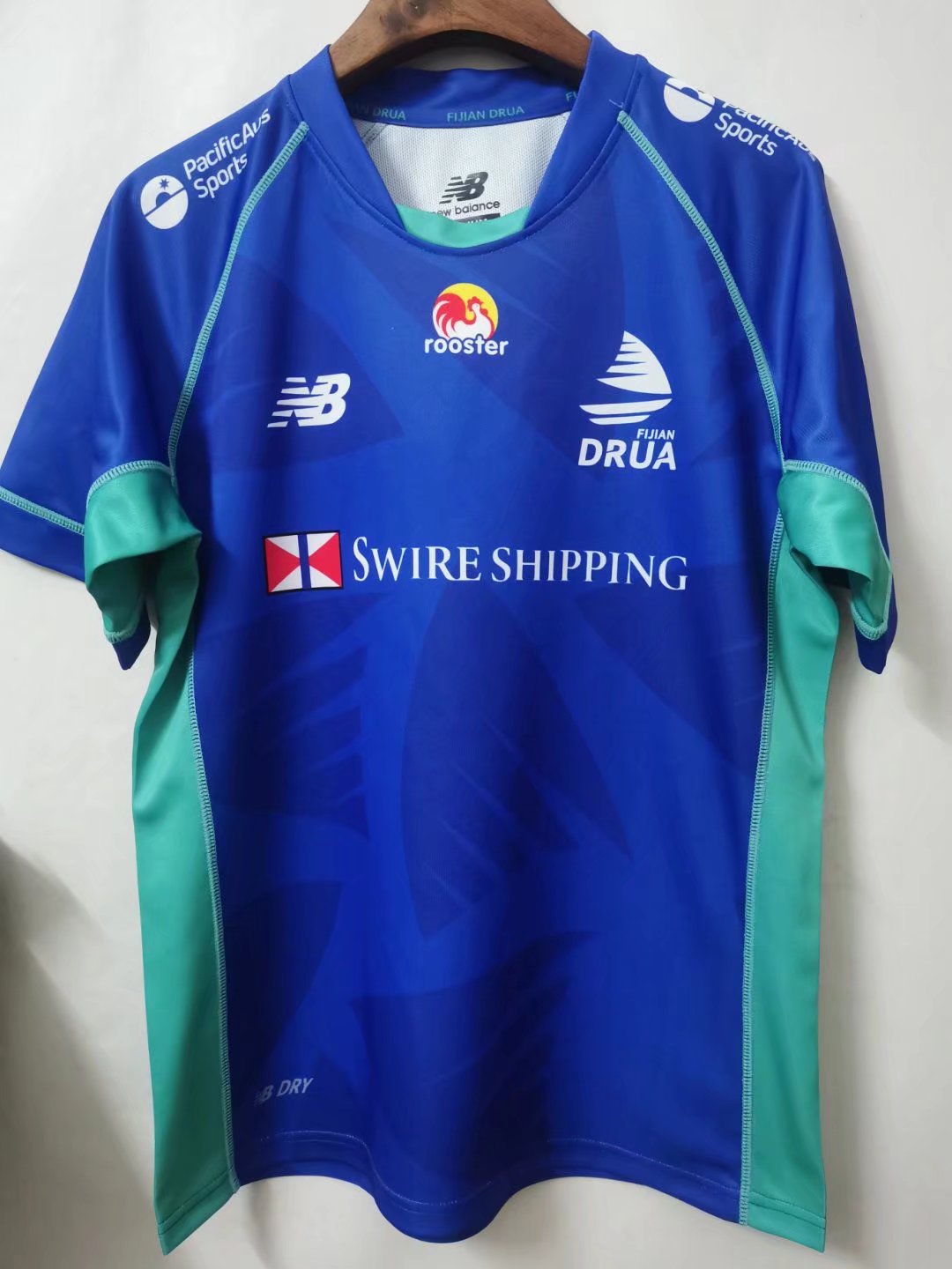 2021-2022 Fiji Blue Thailand Rugby Shirts-805