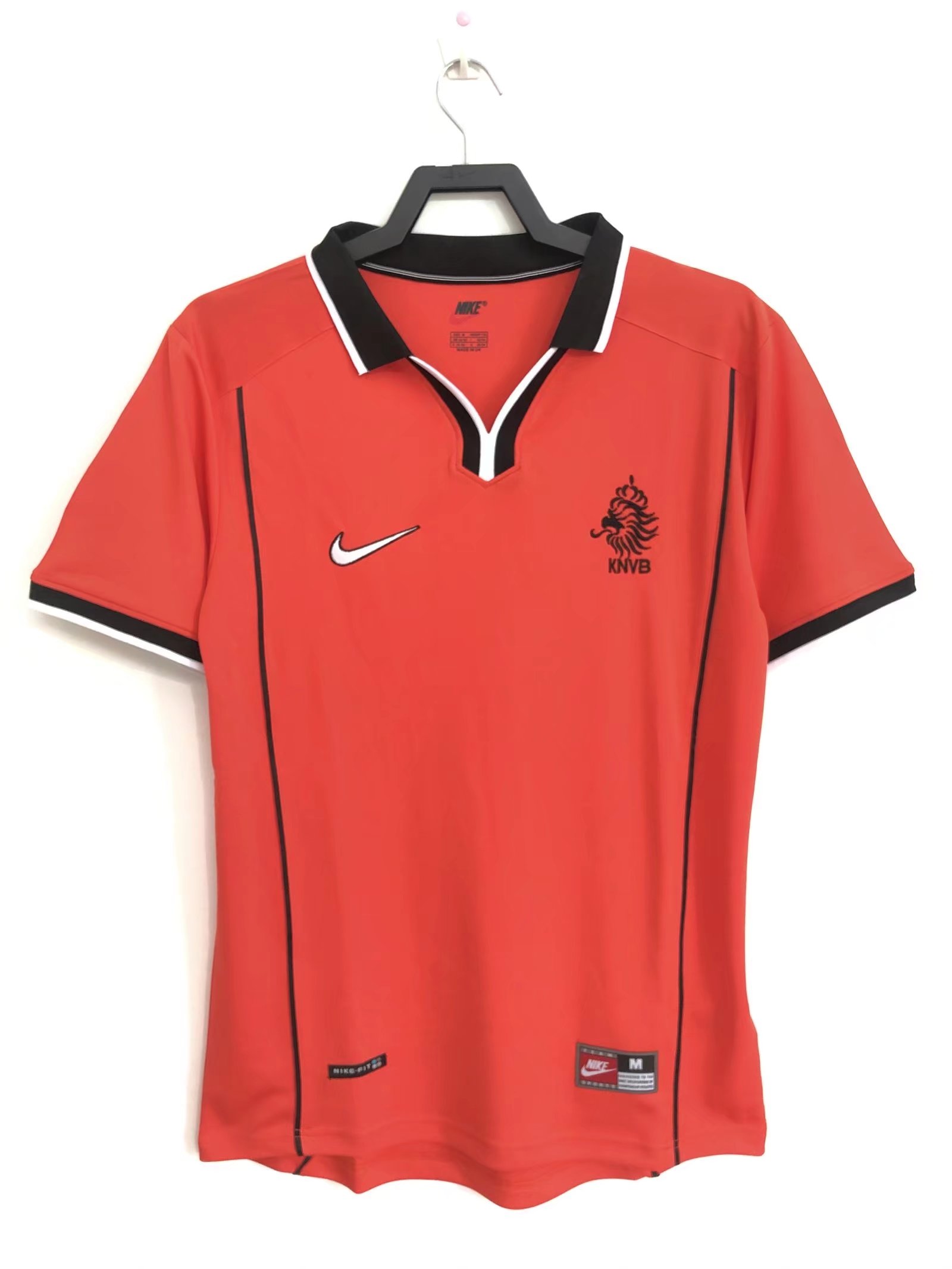 98 Retro Version Netherlands Home Orange Thailand Soccer Jersey AAA-311/410