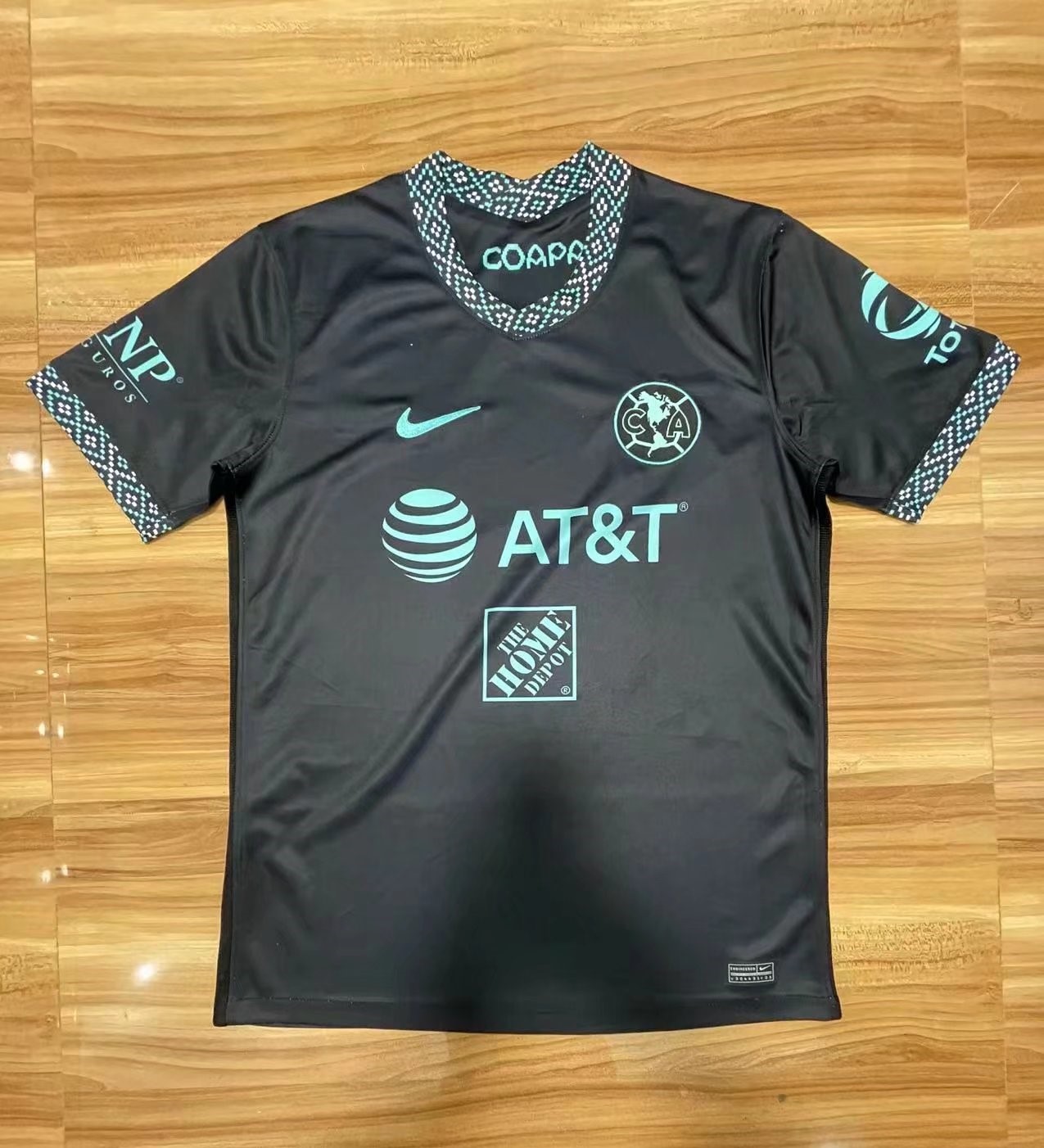 2021-2022 Club América 2nd Away Black Thailand Soccer Jersey-07