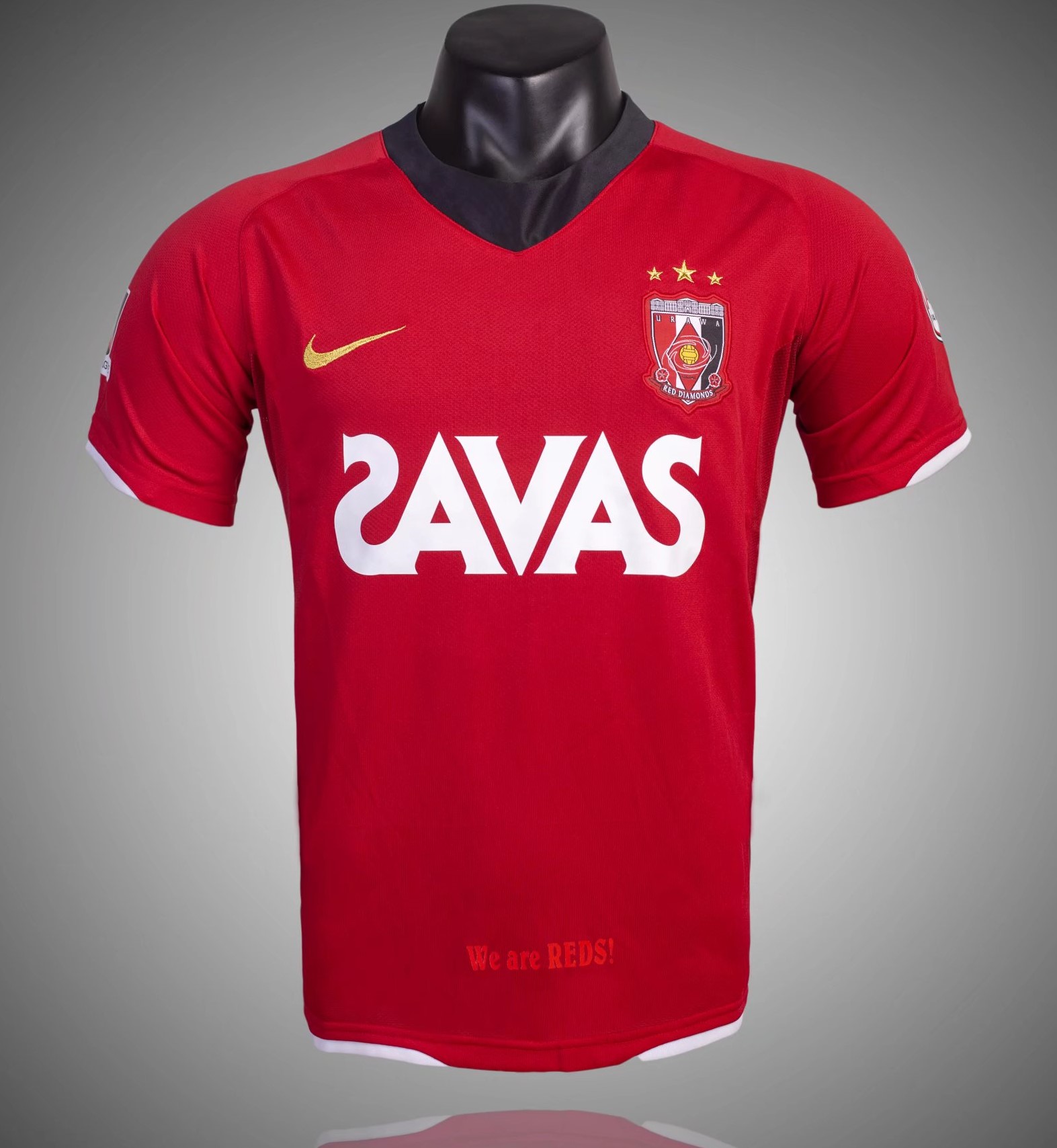 11-12 Retro Version Urawa Red Diamonds Home Red Thailand Soccer Jersey-1041