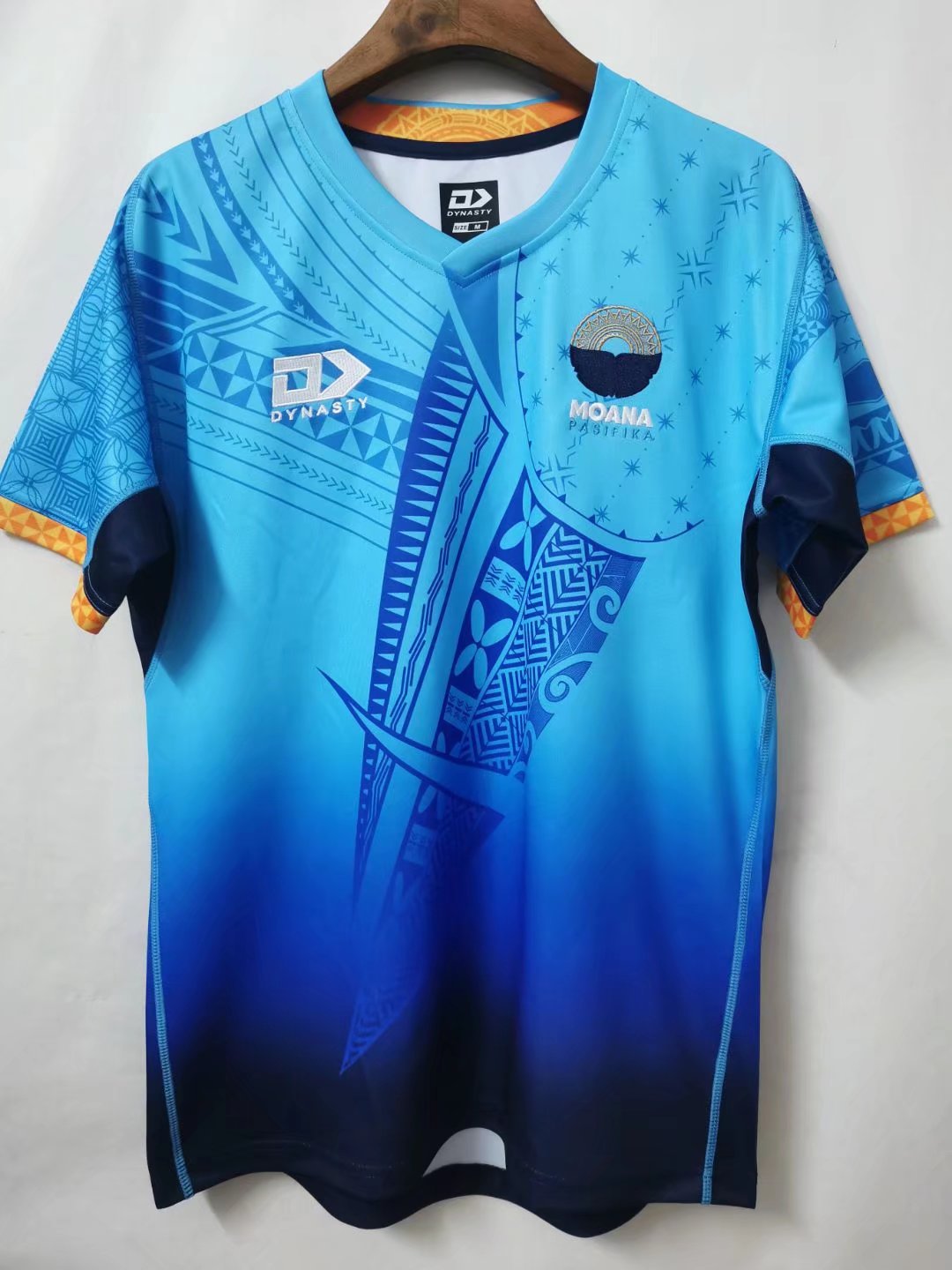 2021/22 New Zealand Moana Blue Thailand Rugby Shirts-805