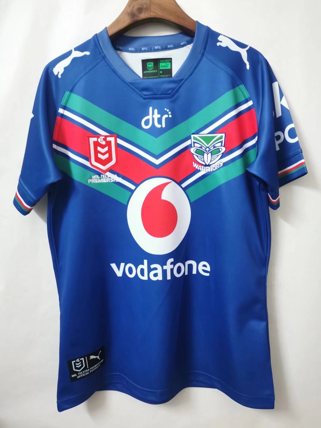 2021-2022 Warriors Home Blue Thailand Rugby Shirts-805