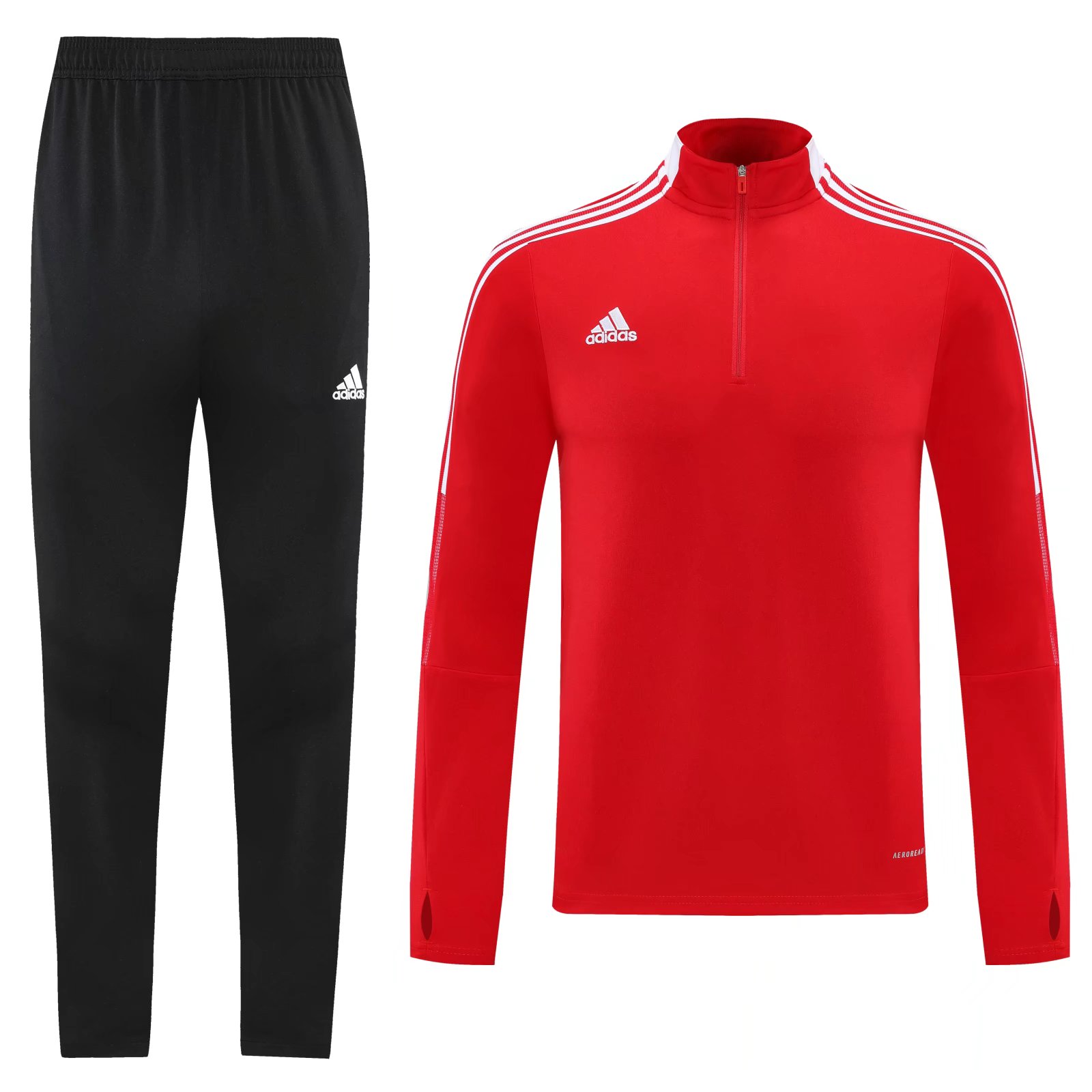 Addia 2021-2022 New Season Red Tracksuit Uniform-LH