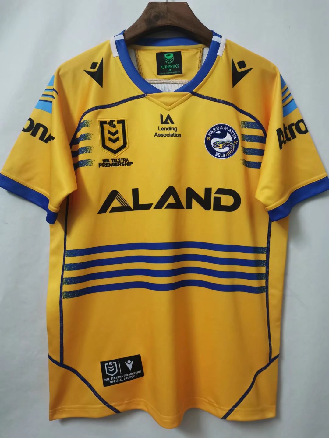 2022 Parramatta Eels Yellow Thailand Rugby Shirts-805