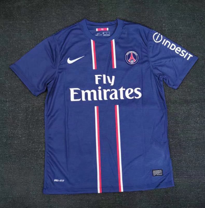 12-13 Retro Version Paris SG Home Red & Blue Thailand Soccer Jersey AAA-1041/811/410