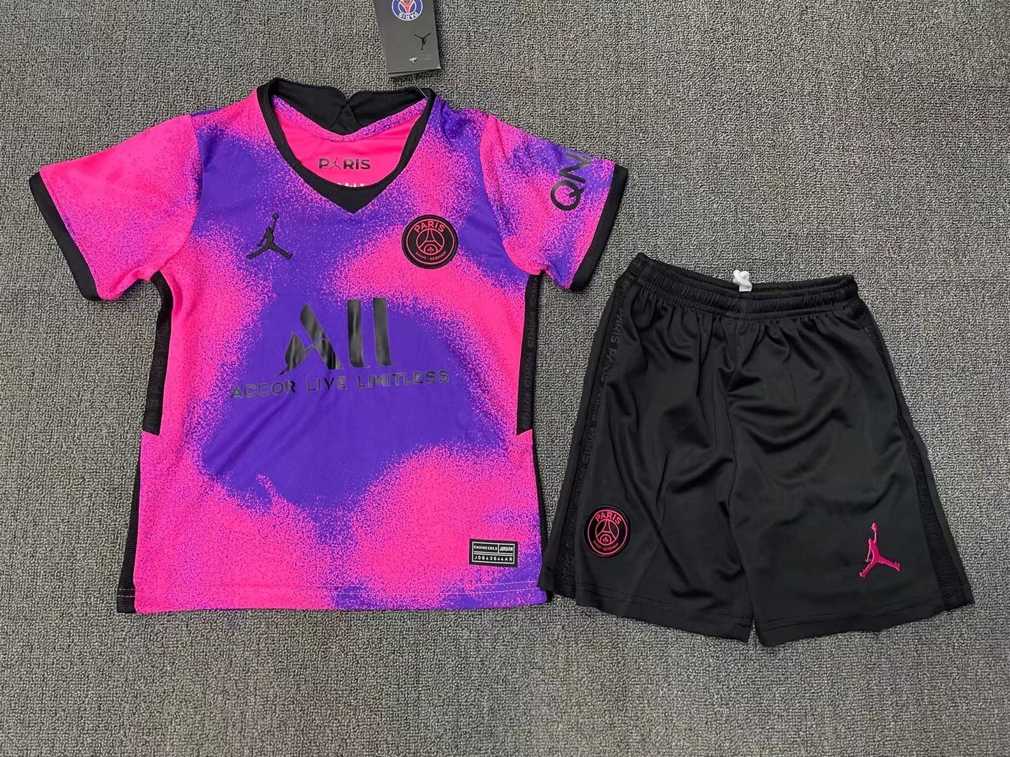 2020-2021 Paris SG 3rd Pink Soccer Uniform-KS/516