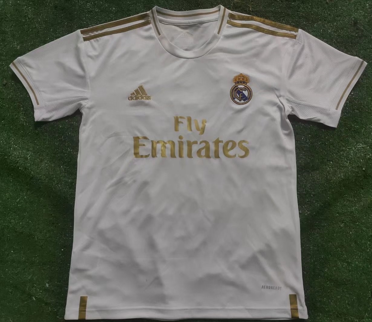 19-20 Real Madrid Home White Thailand Soccer Jersey AAA-TY