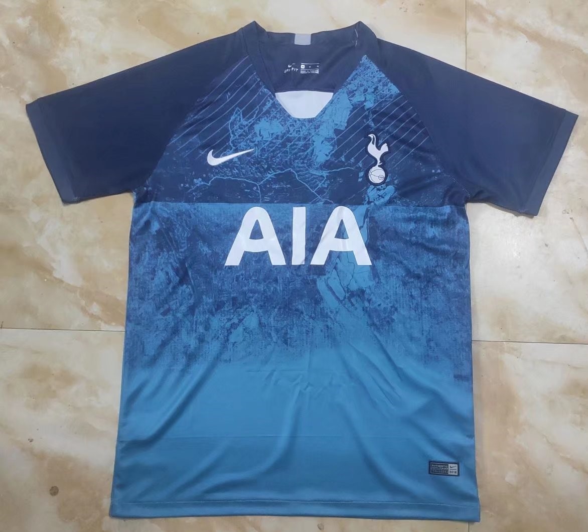 18-19 Retro Version Tottenham Hotspur Blue Thailand Soccer Jersey AAA-TY