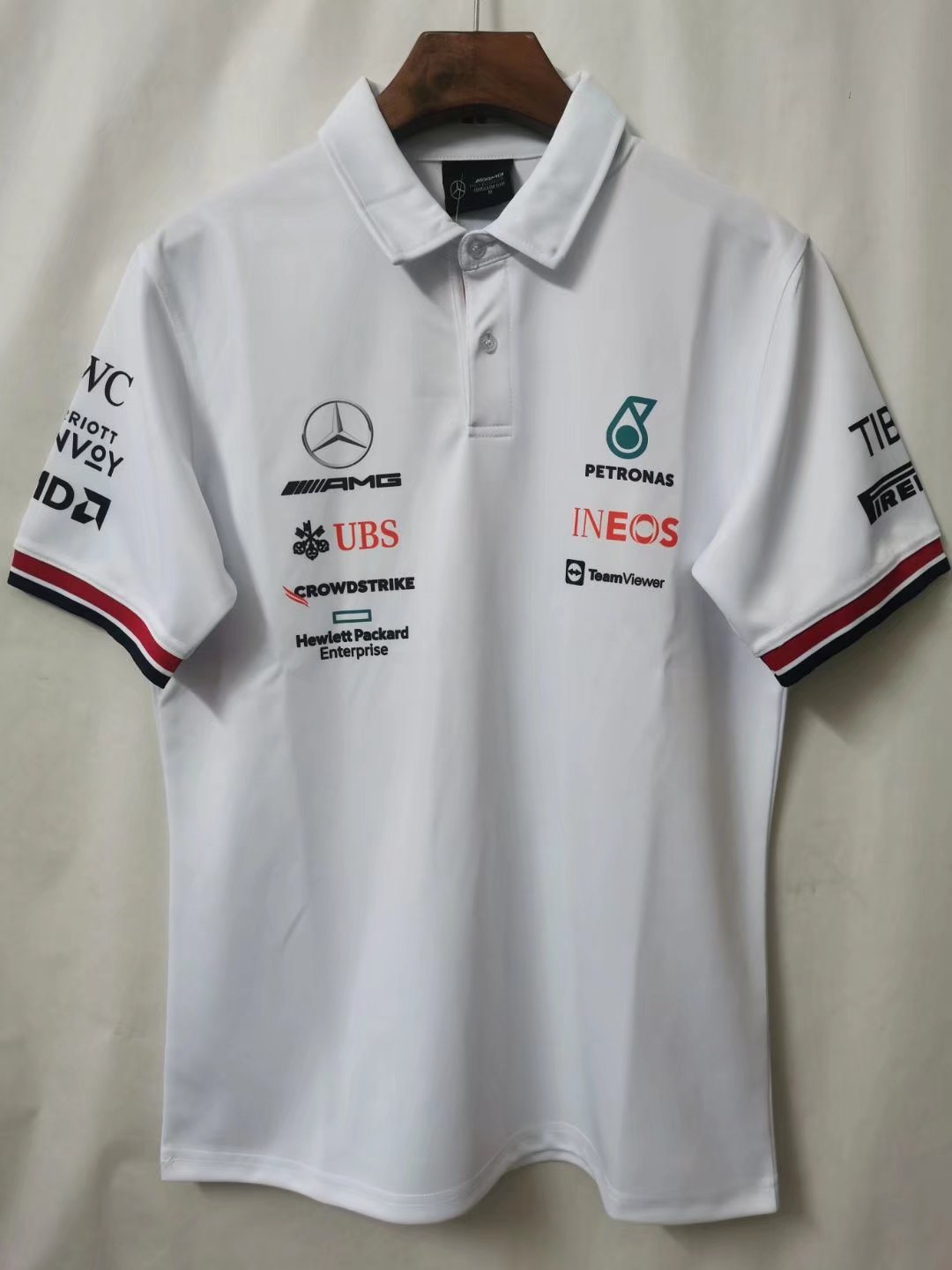 2021-2022 White Formula One Racing Shirts-805