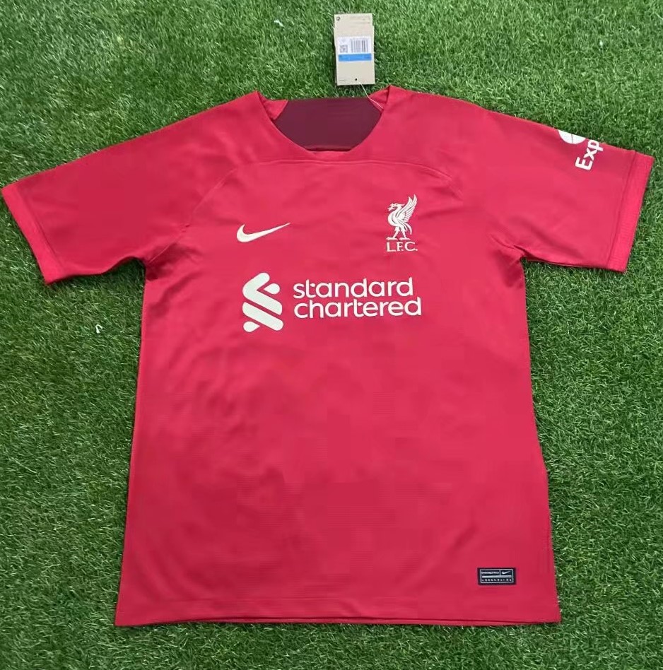 2022-23 Liverpool Home Red Thailand Soccer Jersey AAA-2047/320/TF