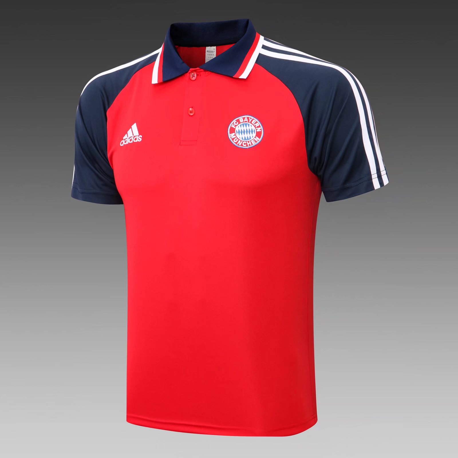 2021-2022 Bayern München Red Thailand Polo Shirts-815