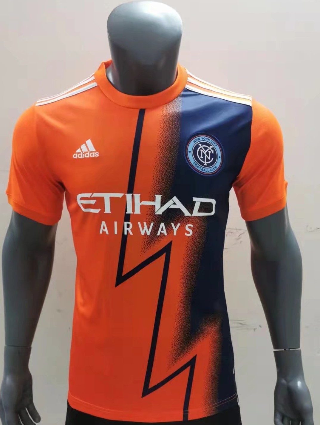 2022-23 New York City Away Orange Thailand Soccer jersey AAA-320/416