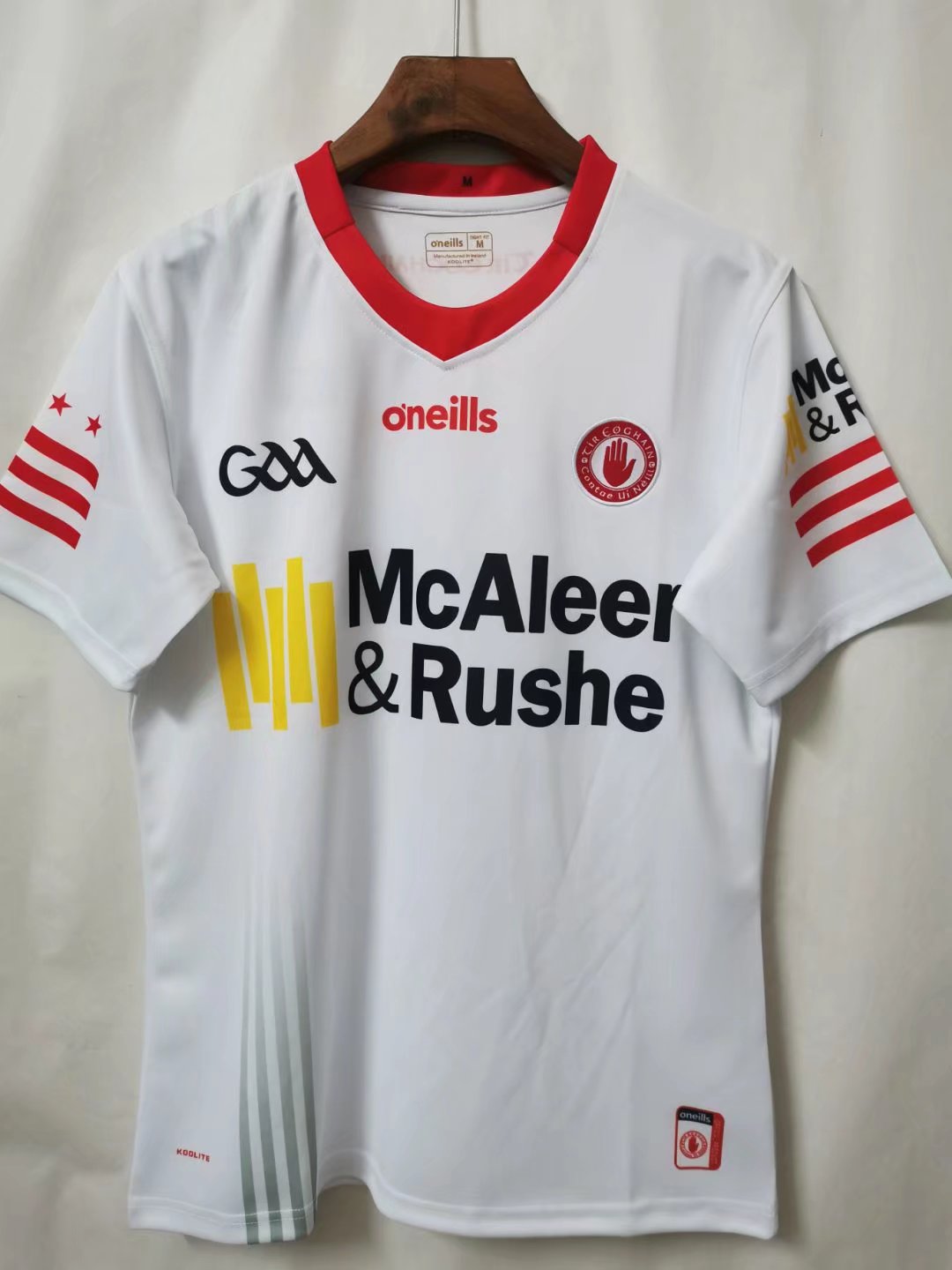 GAA Series 2022 Tyrone White Racing Shirts-805