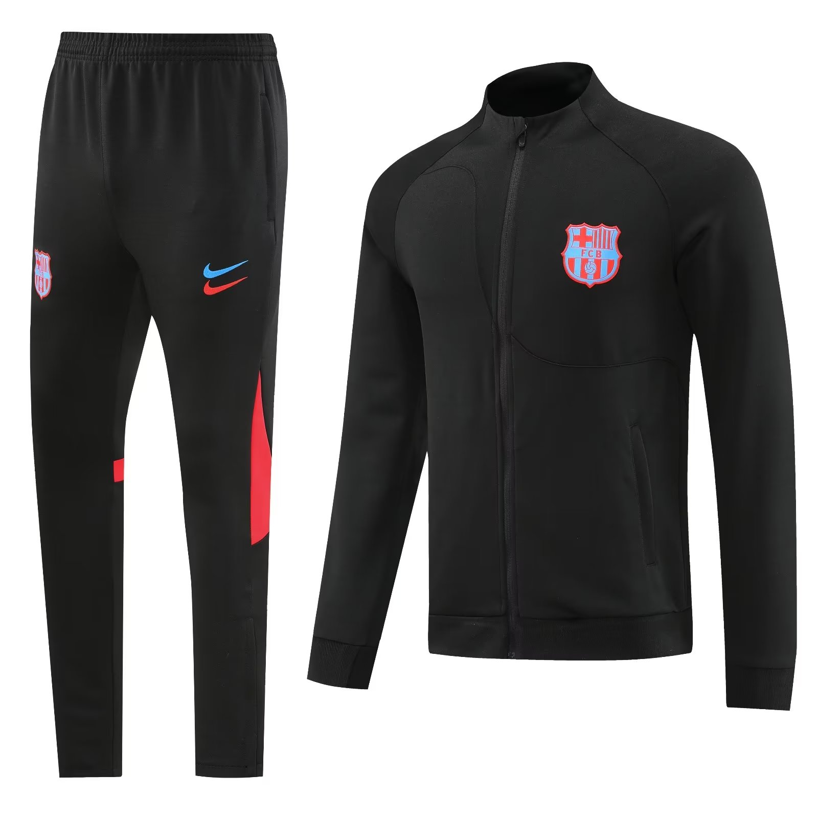 2022/23 Barcelona Black Thailand Jacket Uniform-LH