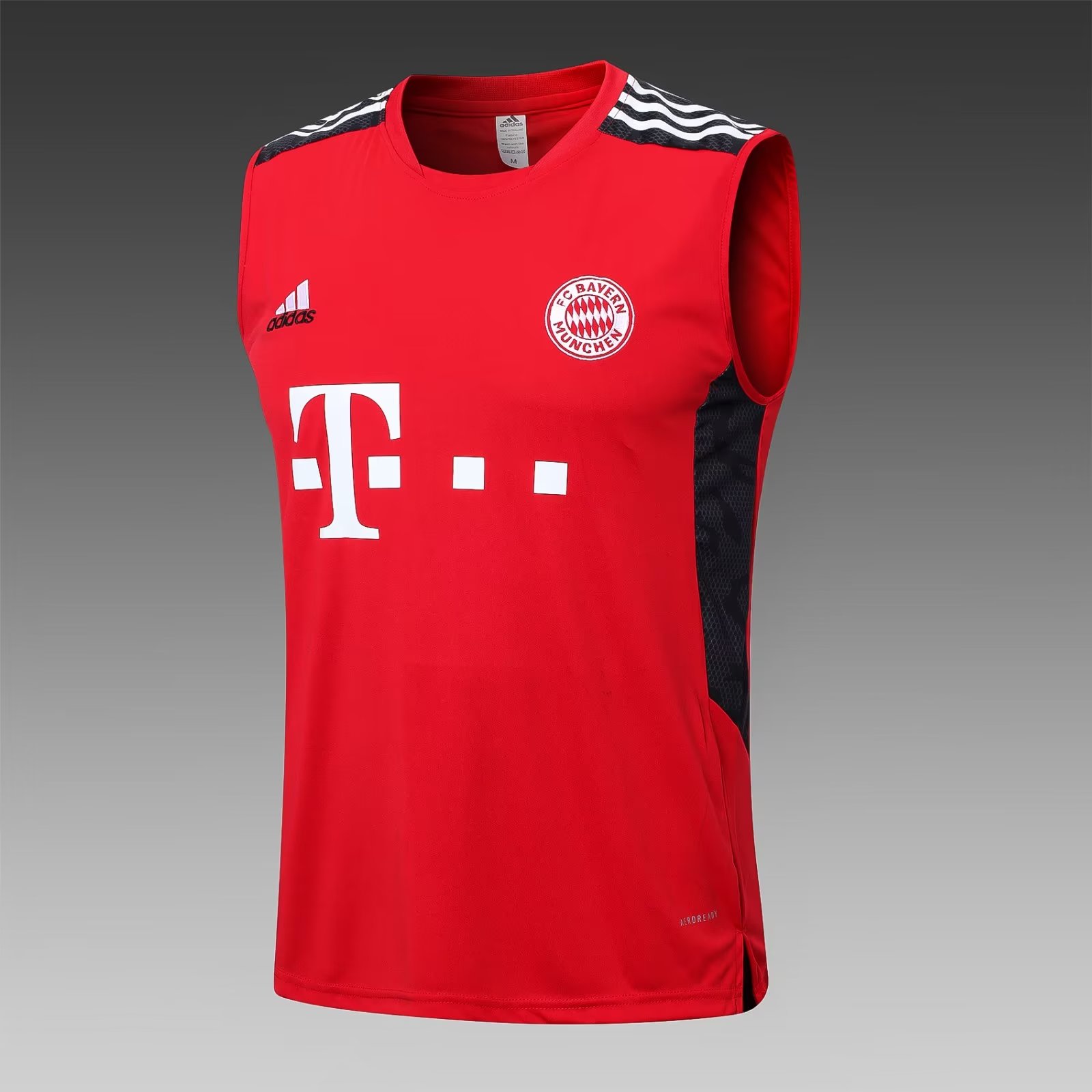 2022/23 Bayern München Red Shorts-Sleeve Thailand Soccer Vest-815