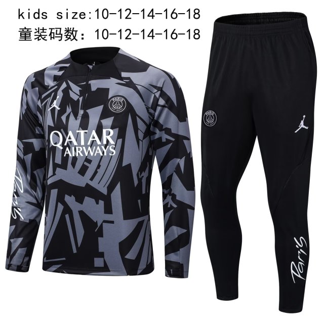 Kids 2022/23 Paris SG Camouflage Kids/Youth Soccer Tracksuit Uniform-411