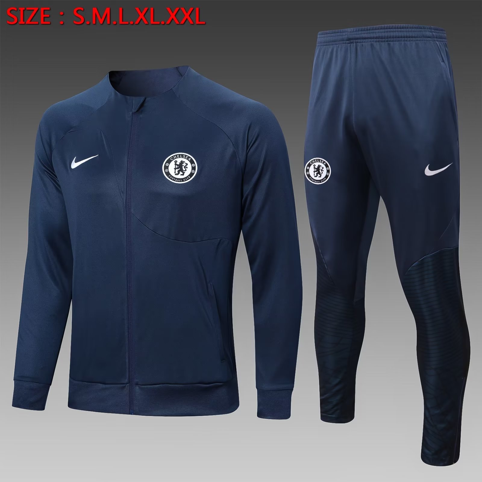 2022/23 Chelsea Royal Blue Thailand Soccer Jacket Uniform-815