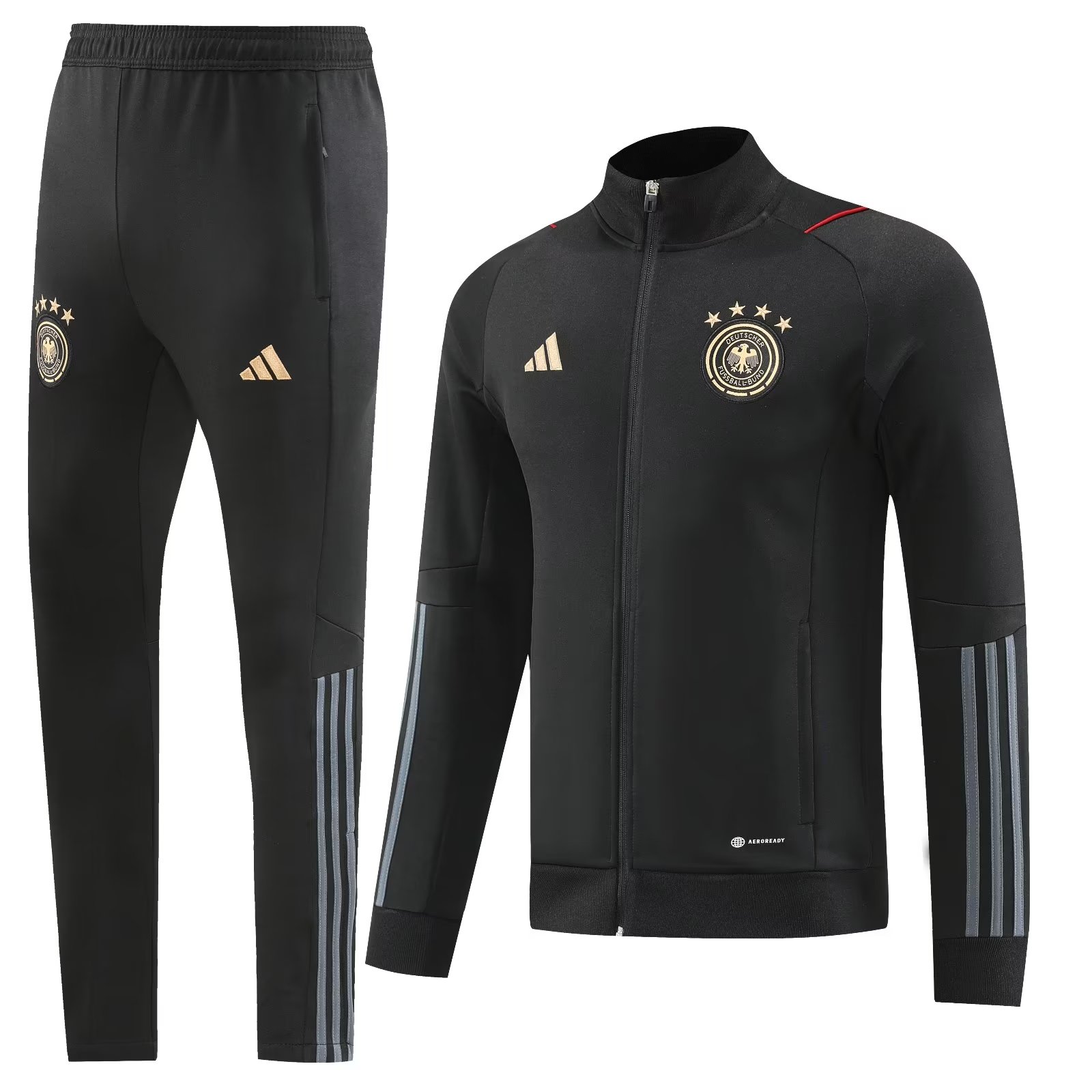 2022/23 Germany Black Soccer Jacket Uniform-LH