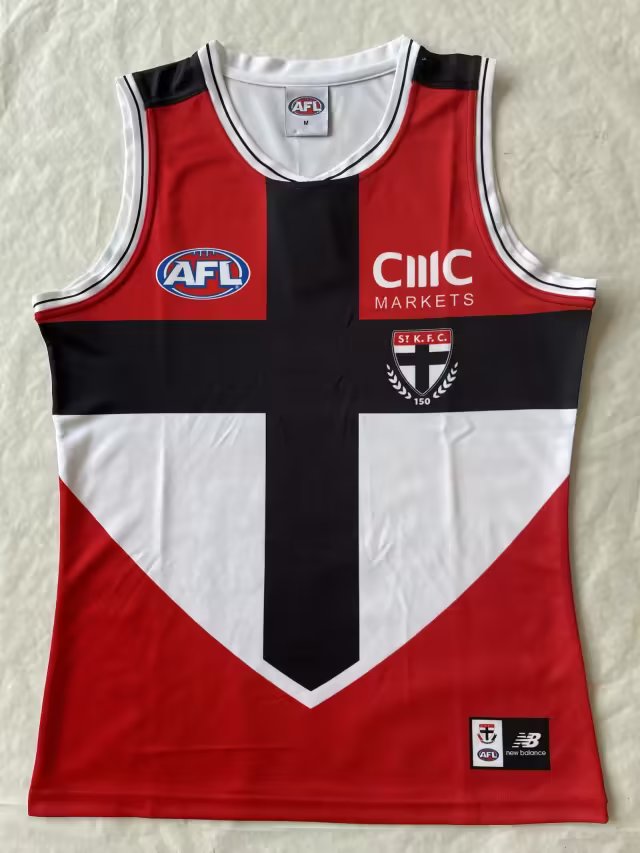 2023 Season AFL Red & Black Thailand Rugby Shirts Vest-805