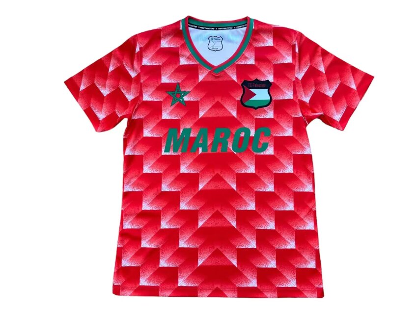 2024/25 Palestino Red Thailand Soccer Jersey AAA-38