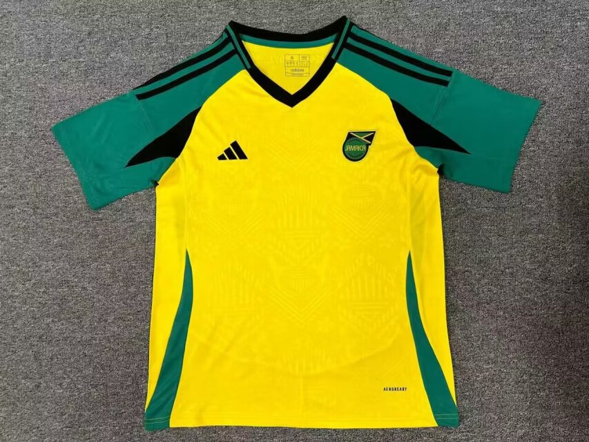 2024/25 Jamaica Home Yellow Thailand Soccer Jersey AAA-1040/47