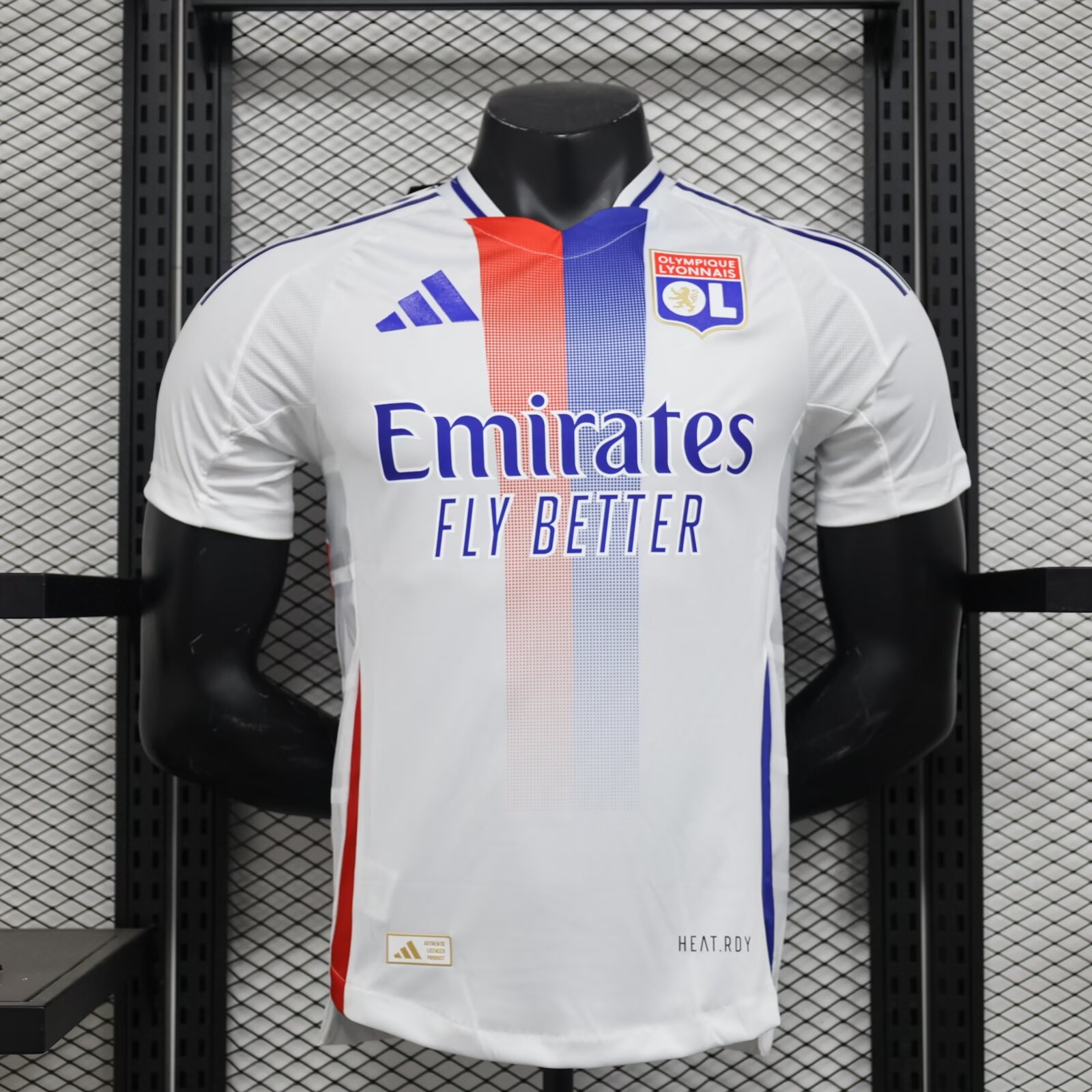 Player version 2024/25 Olympique Lyonnais Home White Thailand Soccer Jersey AAA-888