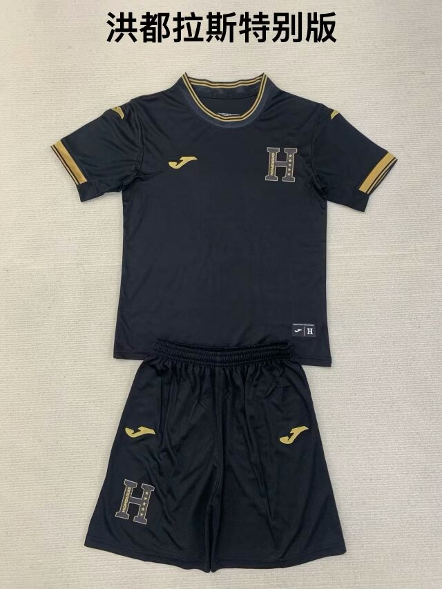 2024/25 Special Version Honduras Black Soccer Uniform-208