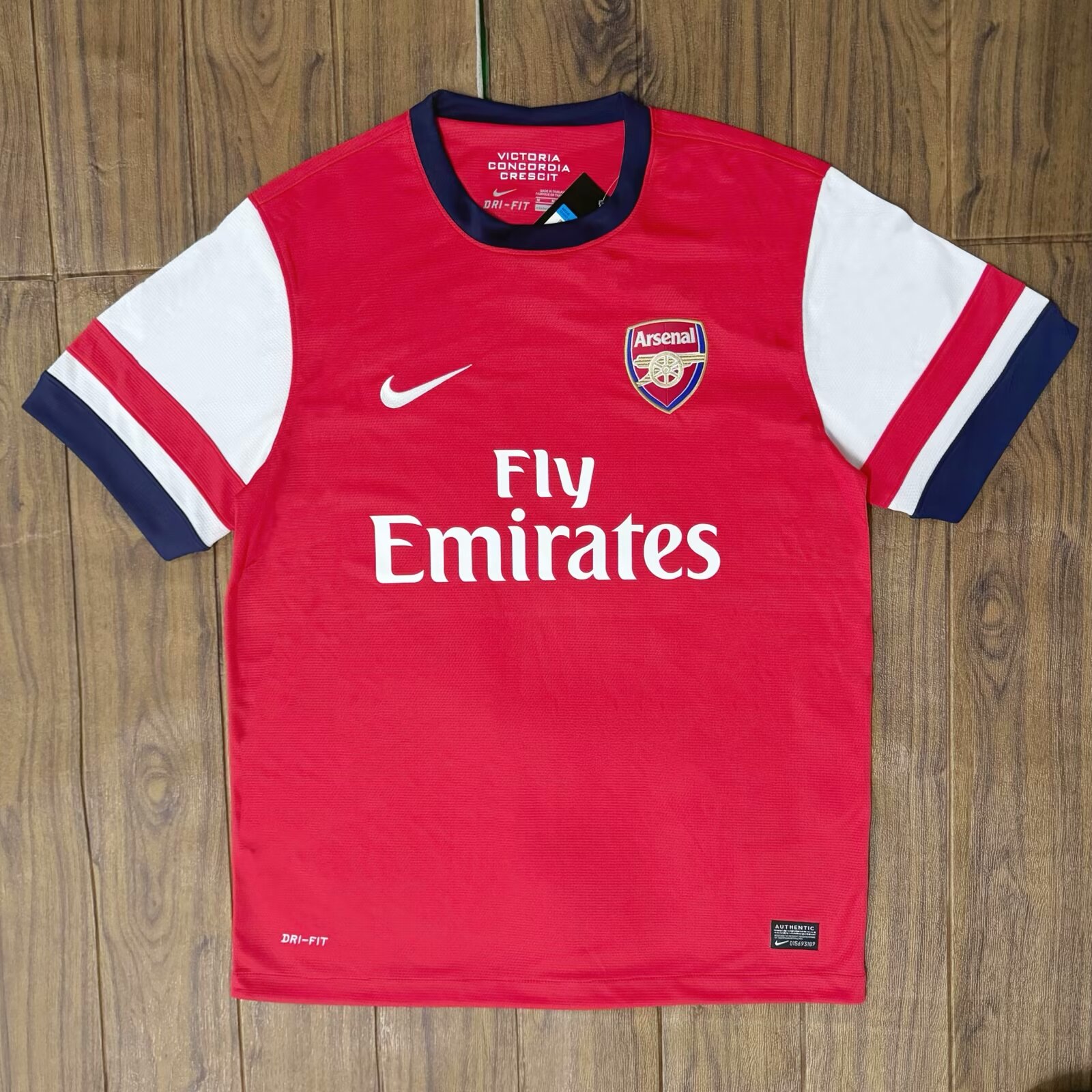 12-13 Retro Version Arsenal Home Red Thailand Soccer Jersey AAA-601/811