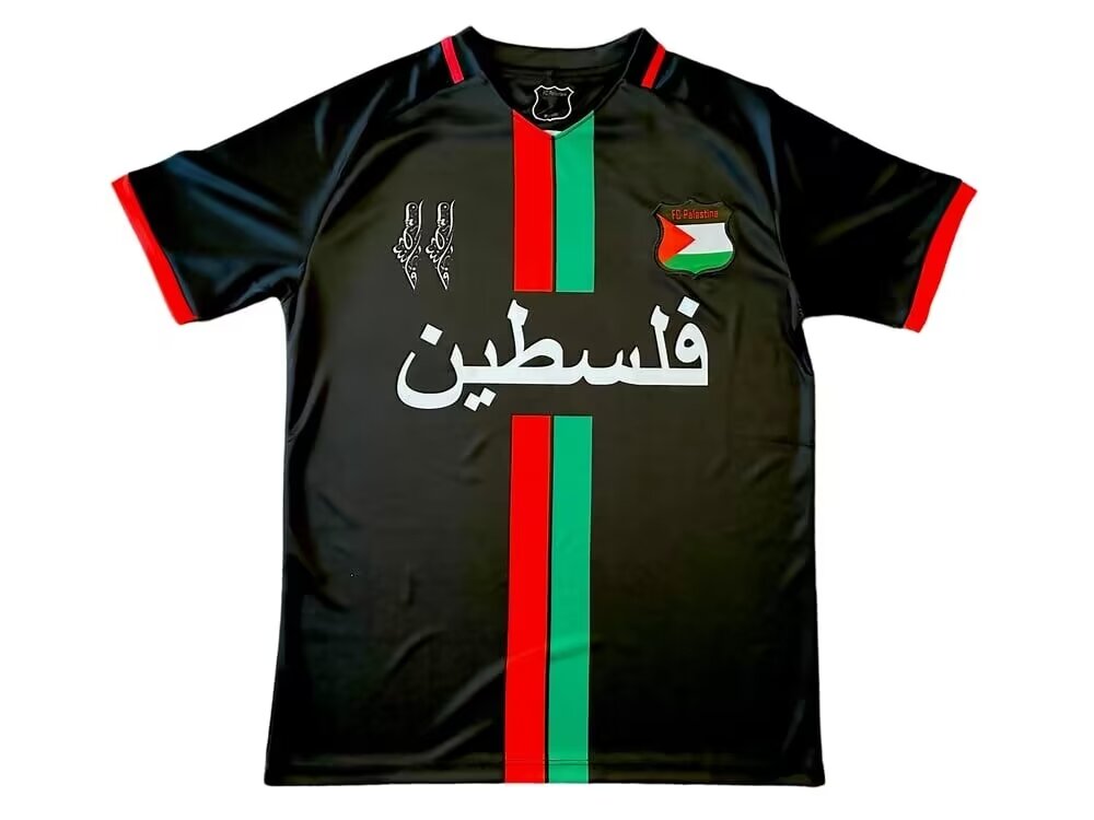 2024/25 Palestino Black Thailand Soccer Jersey AAA-38