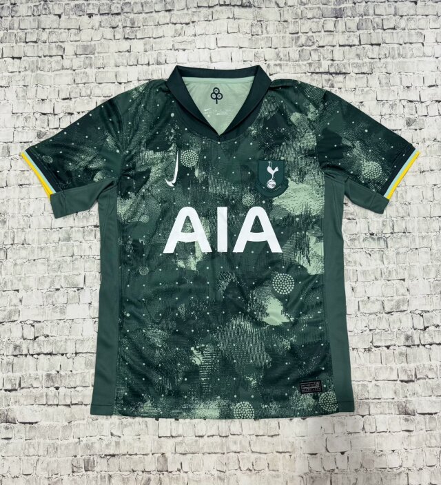 2024/25 Tottenham Hotspur 2nd Away Green Soccer Jersey AAA-313/715