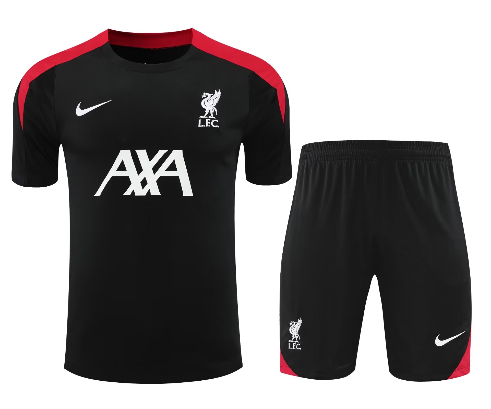 2024/25 Liverpool Black Shorts-Sleeve Thailand Soccer Uniform-418