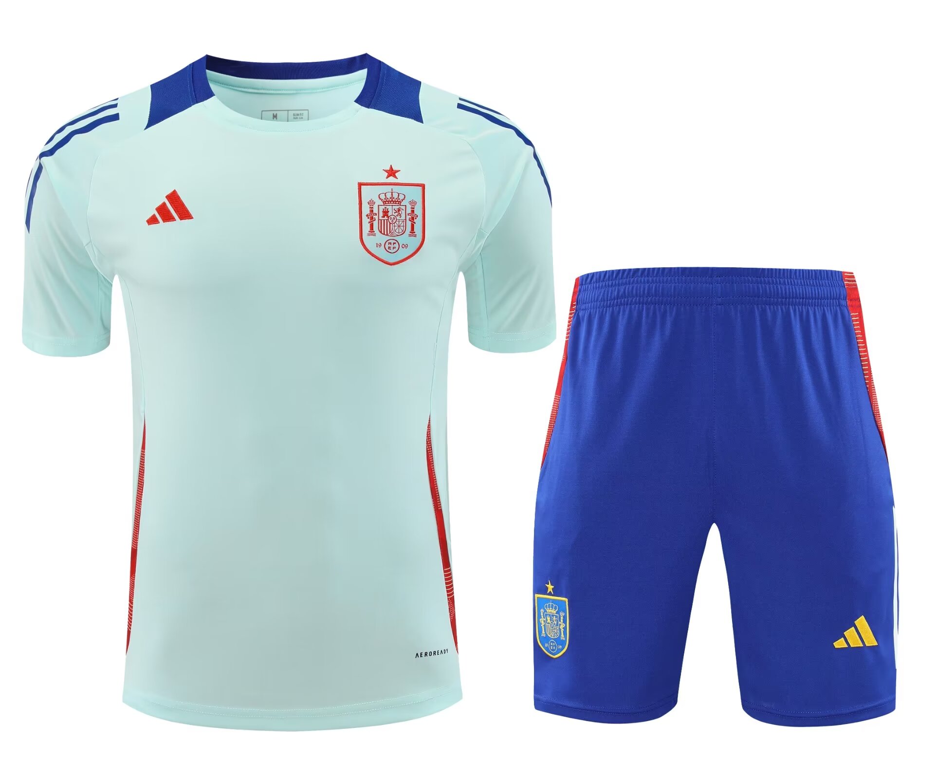 2024/25 Spain Light Blue Thailand Soccer Training Uniform-418