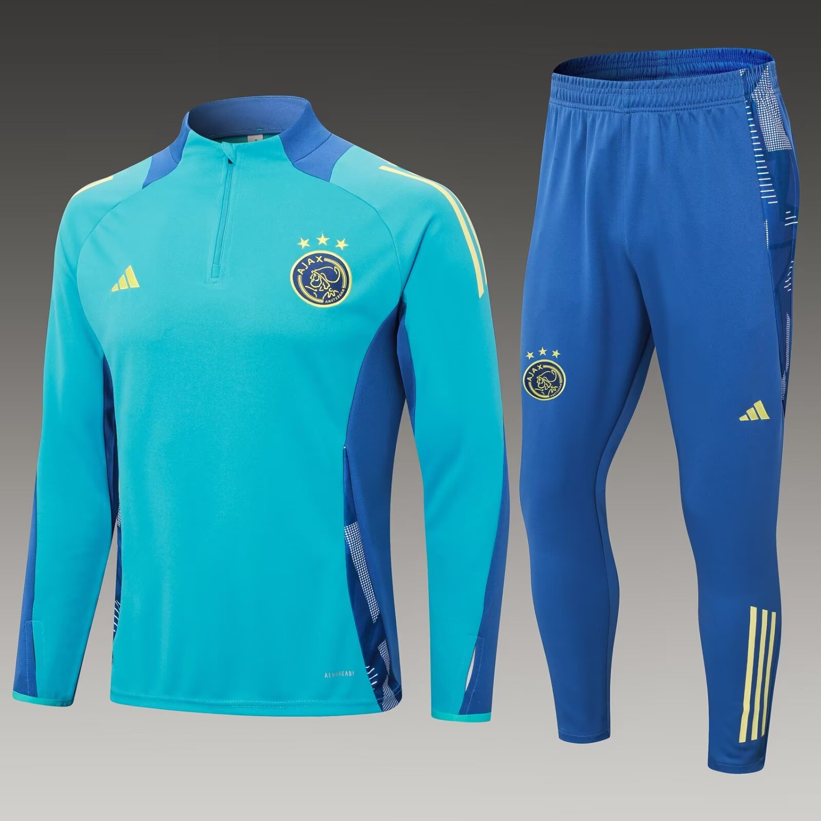 2024/25 Ajax Light Blue Thailand Tracksuit Uniform-411