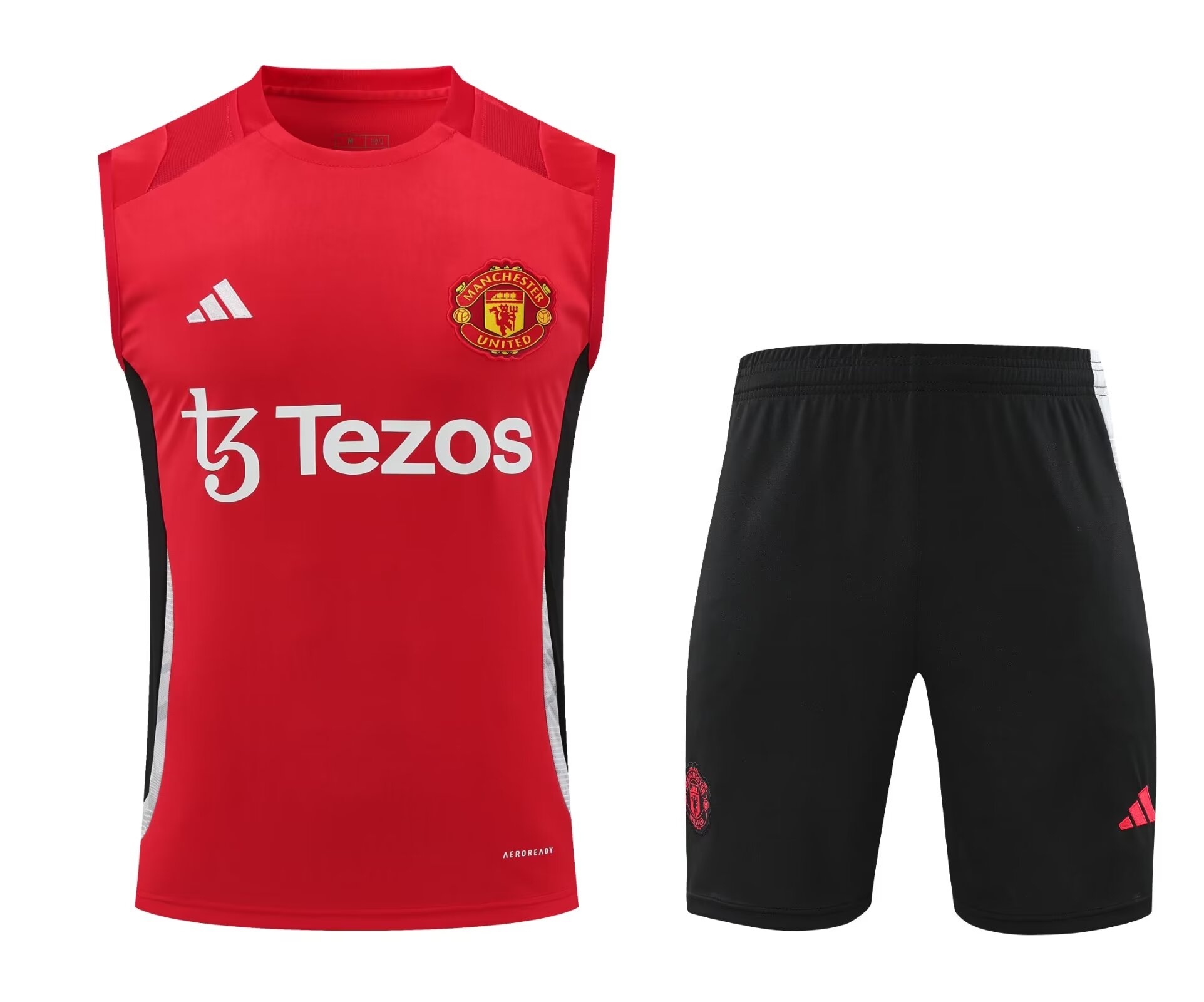 2024/25 Manchester United Red Thailand Soccer Training Vest Uniform-418