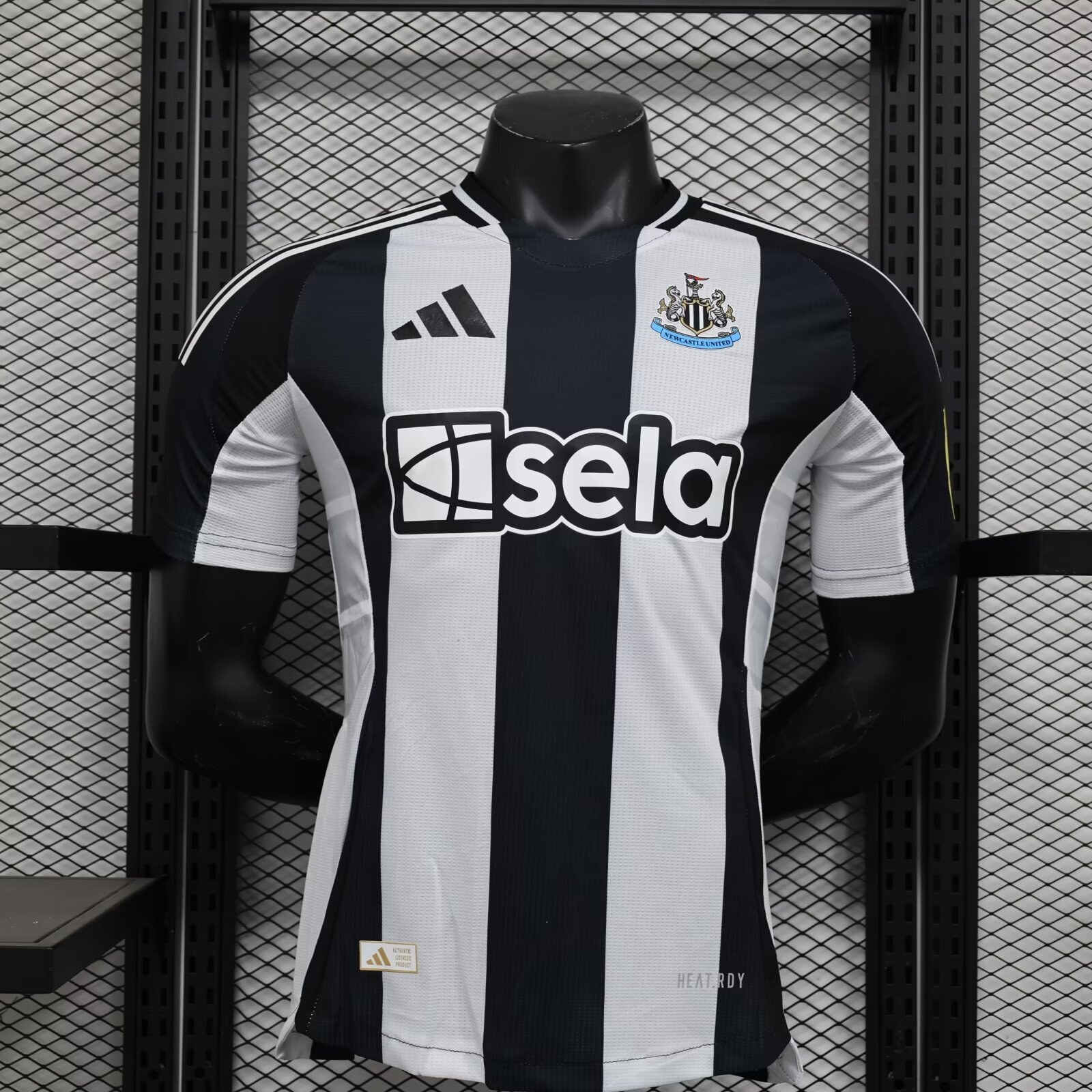 Player Version 2024/25 Newcastle United Home Black & Blue Thailand Soccer Jersey AAA-MY/16/308